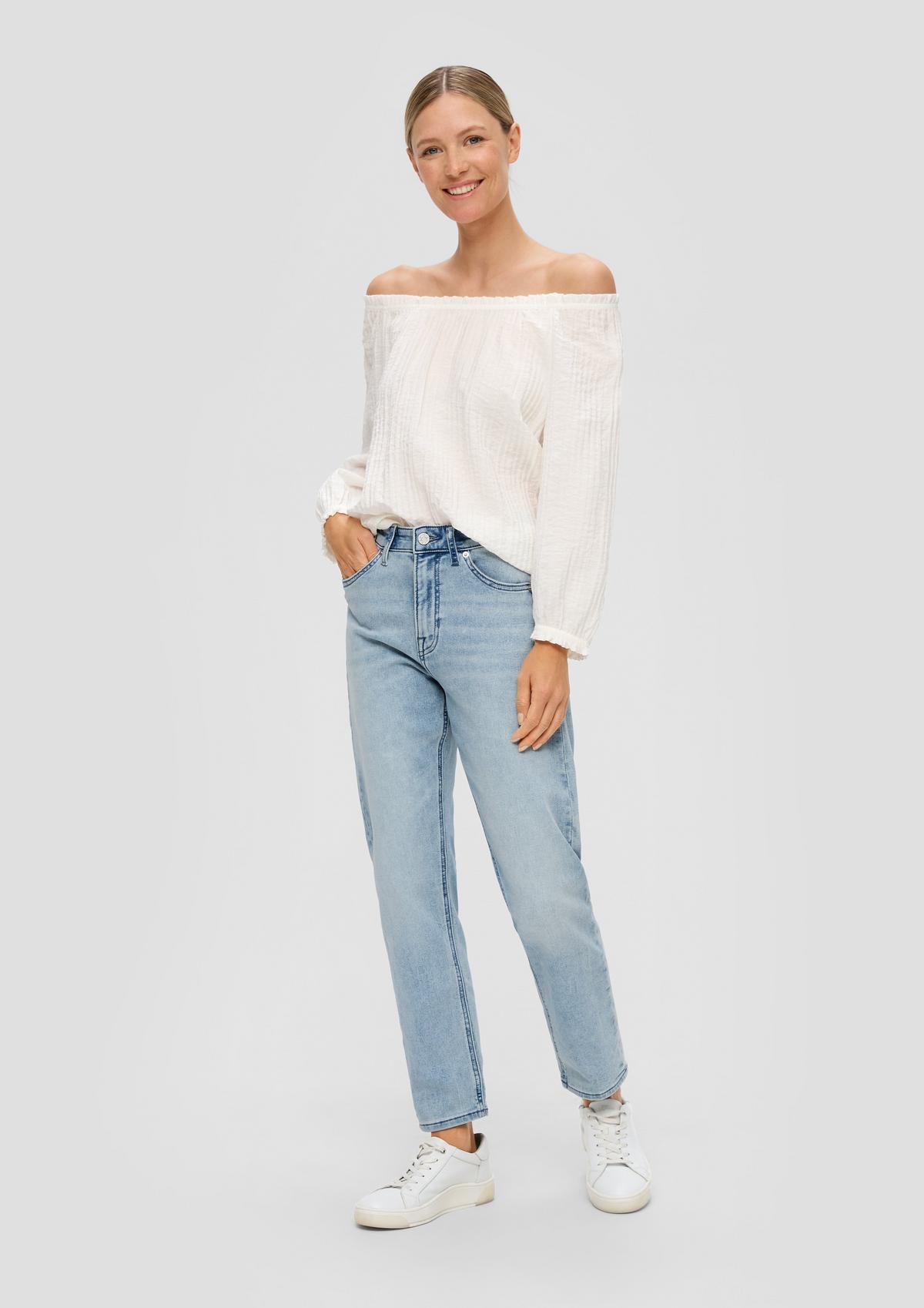 Franciz Ankle-Length Jeans / Relaxed Fit / Mid Rise / Tapered Leg