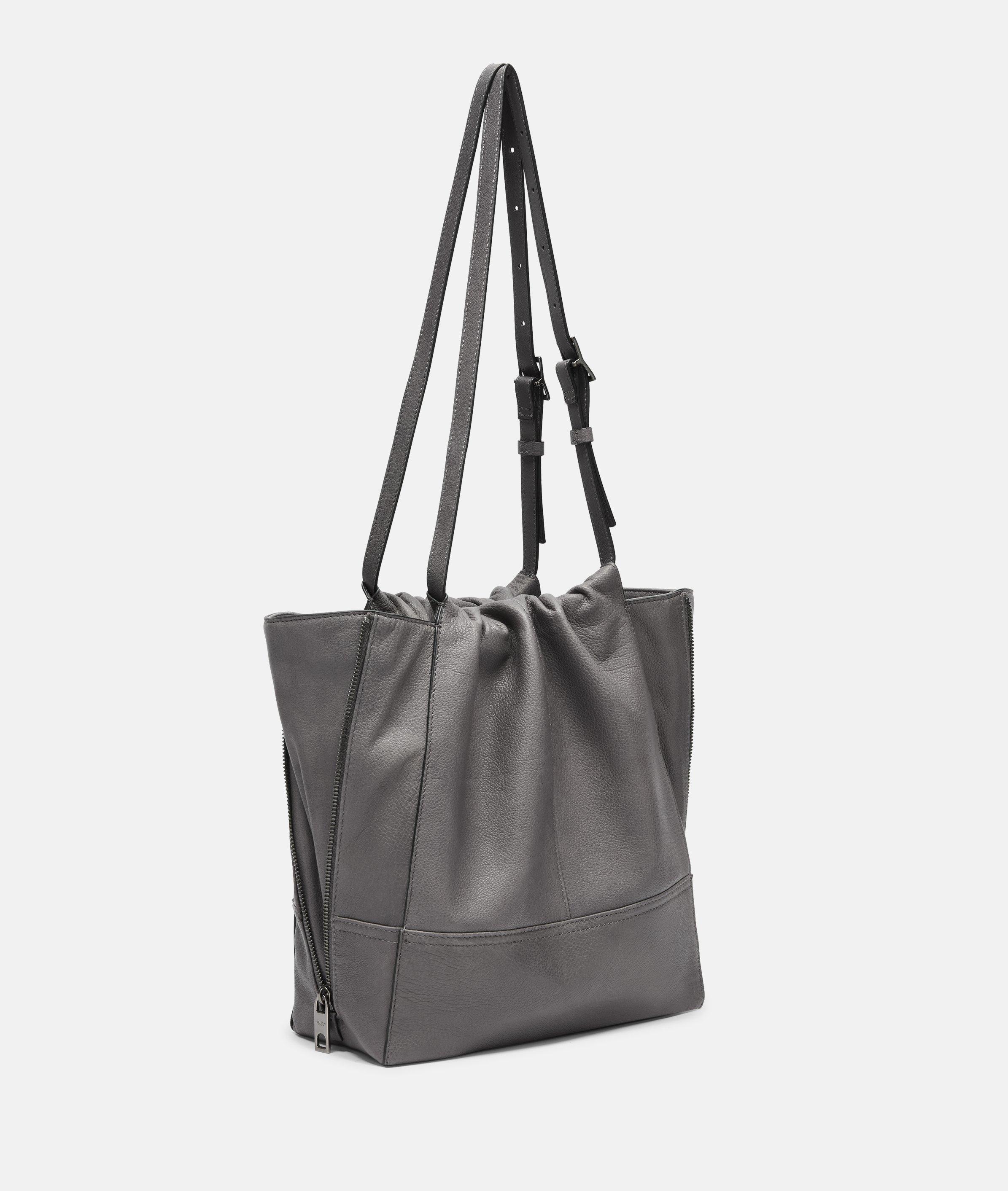 Thumbnail - Liebeskind Berlin - Shopper aus Yak-Leder -  grau