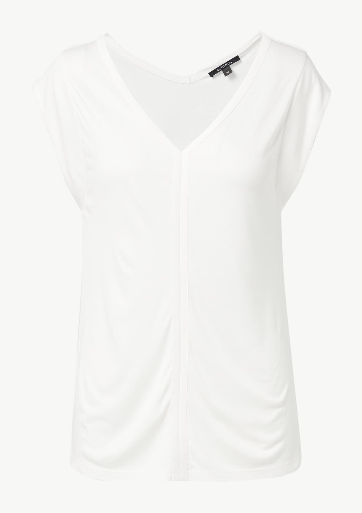 comma Viscose top with cap sleeves