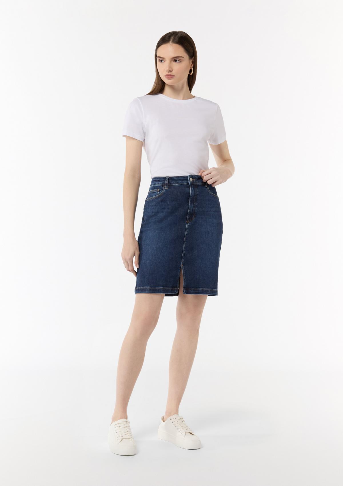 DS - Riks blue print skirt main image 0