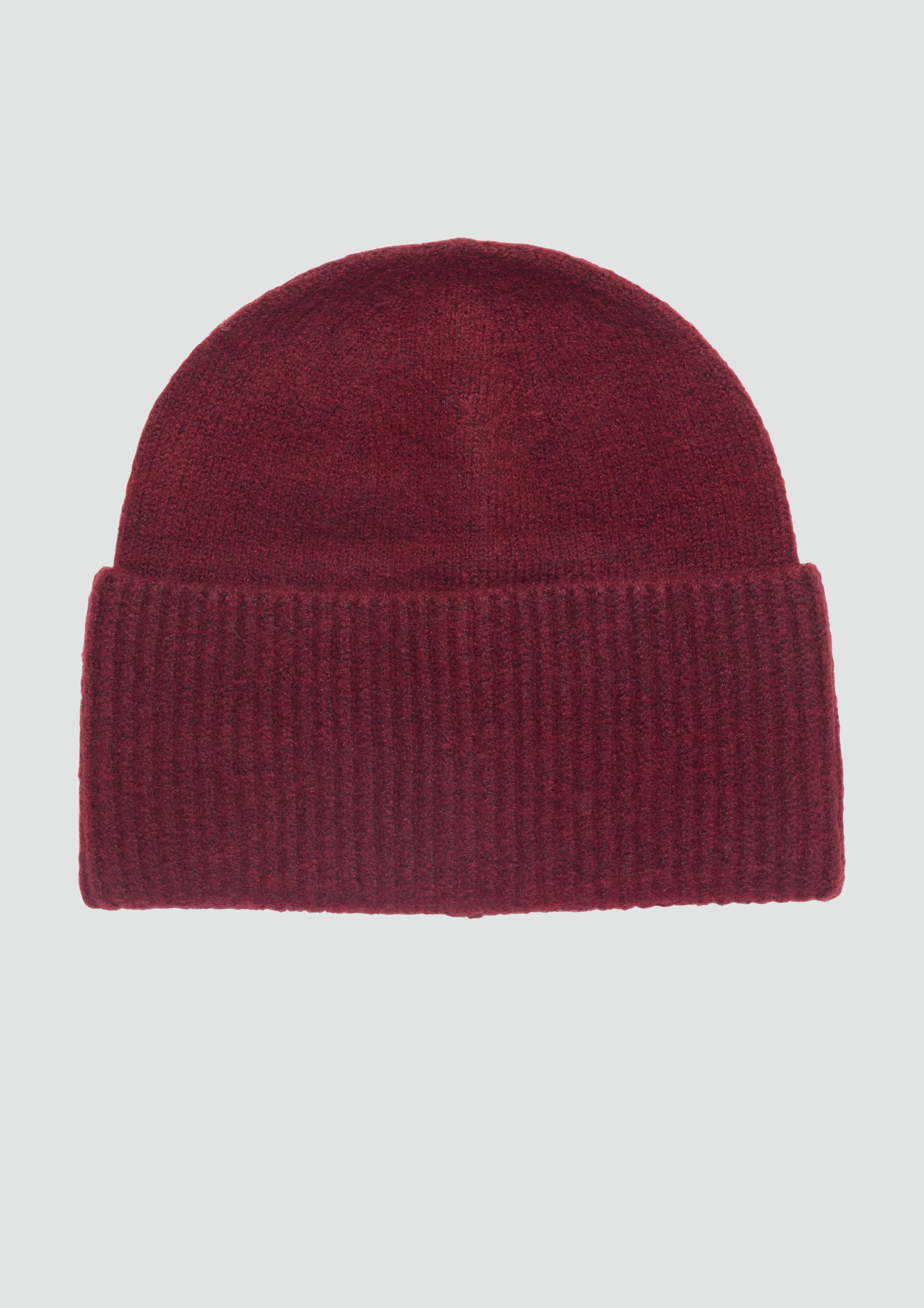 S.Oliver Beanie aus Rippstrick