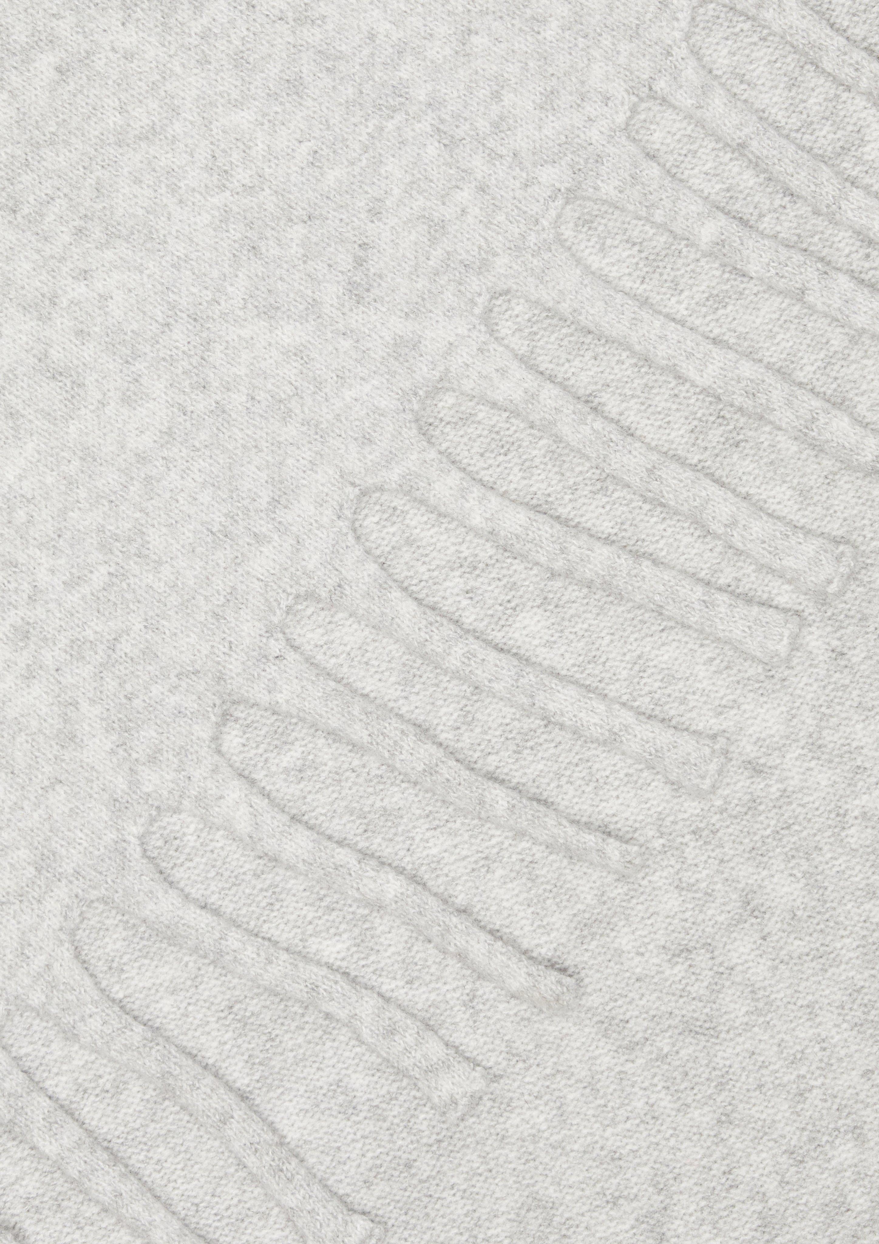 s.Oliver Gestrickter Schal mit Fransen