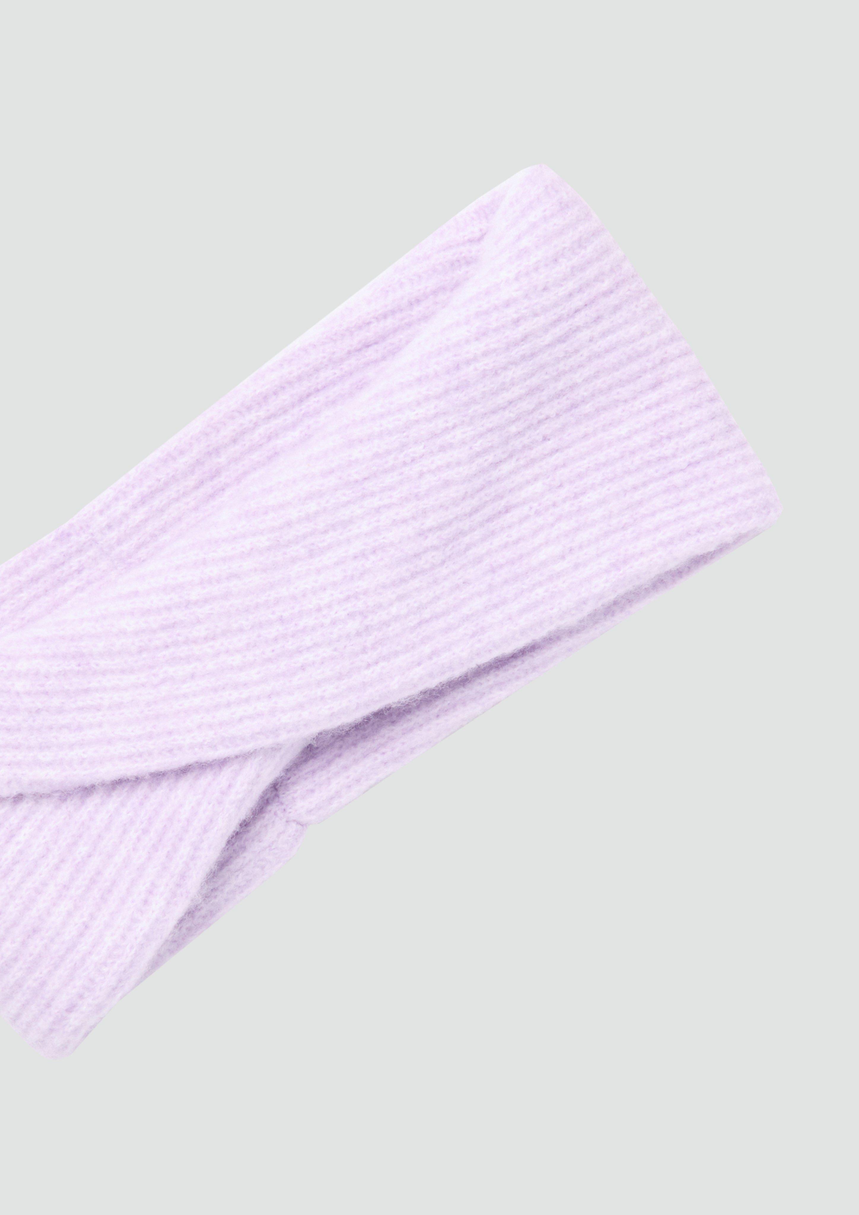 s.Oliver Stirnband mit Strickmuster