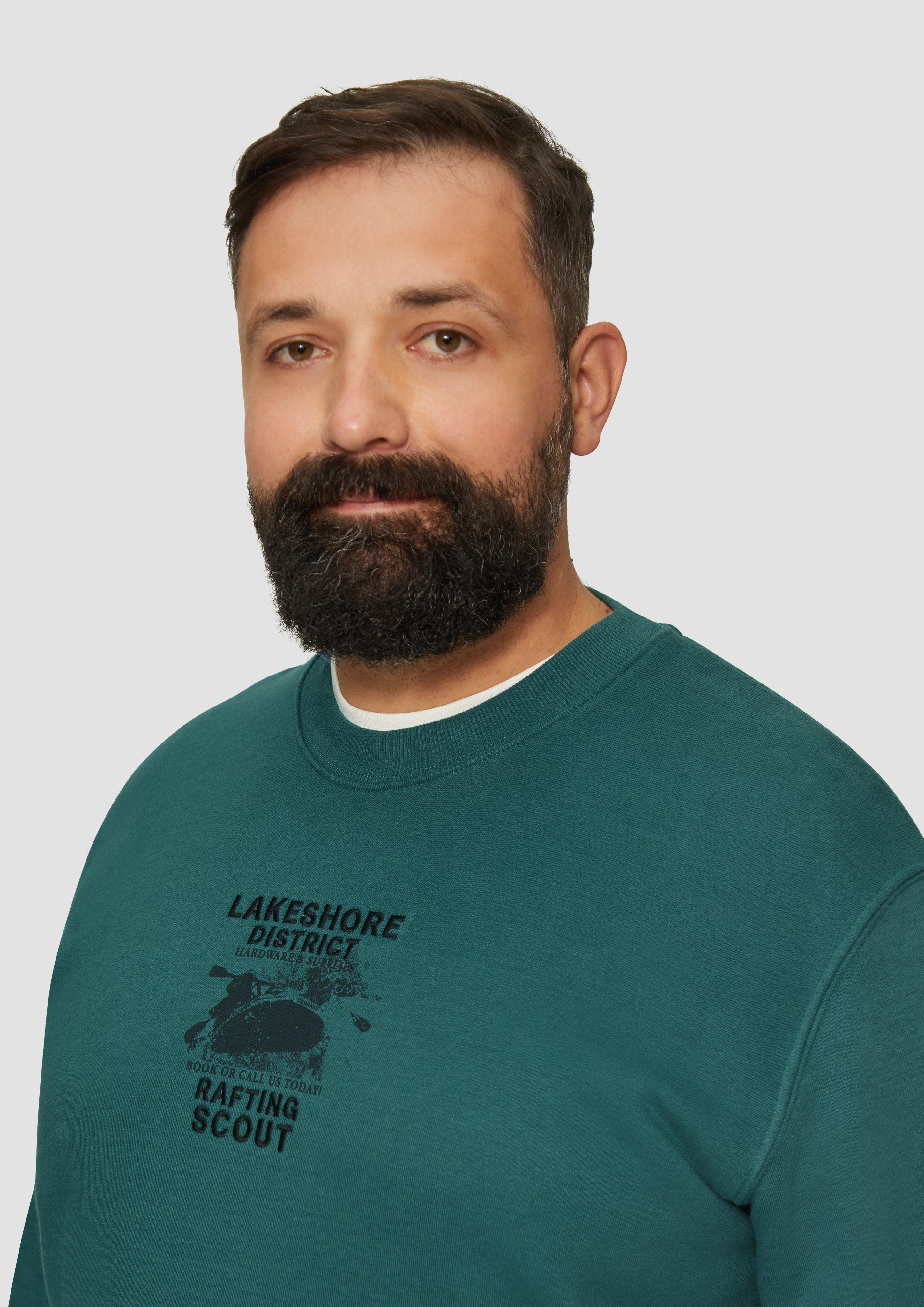 Sweatshirt in 67D2, 80D2, 33D1 & 59D1