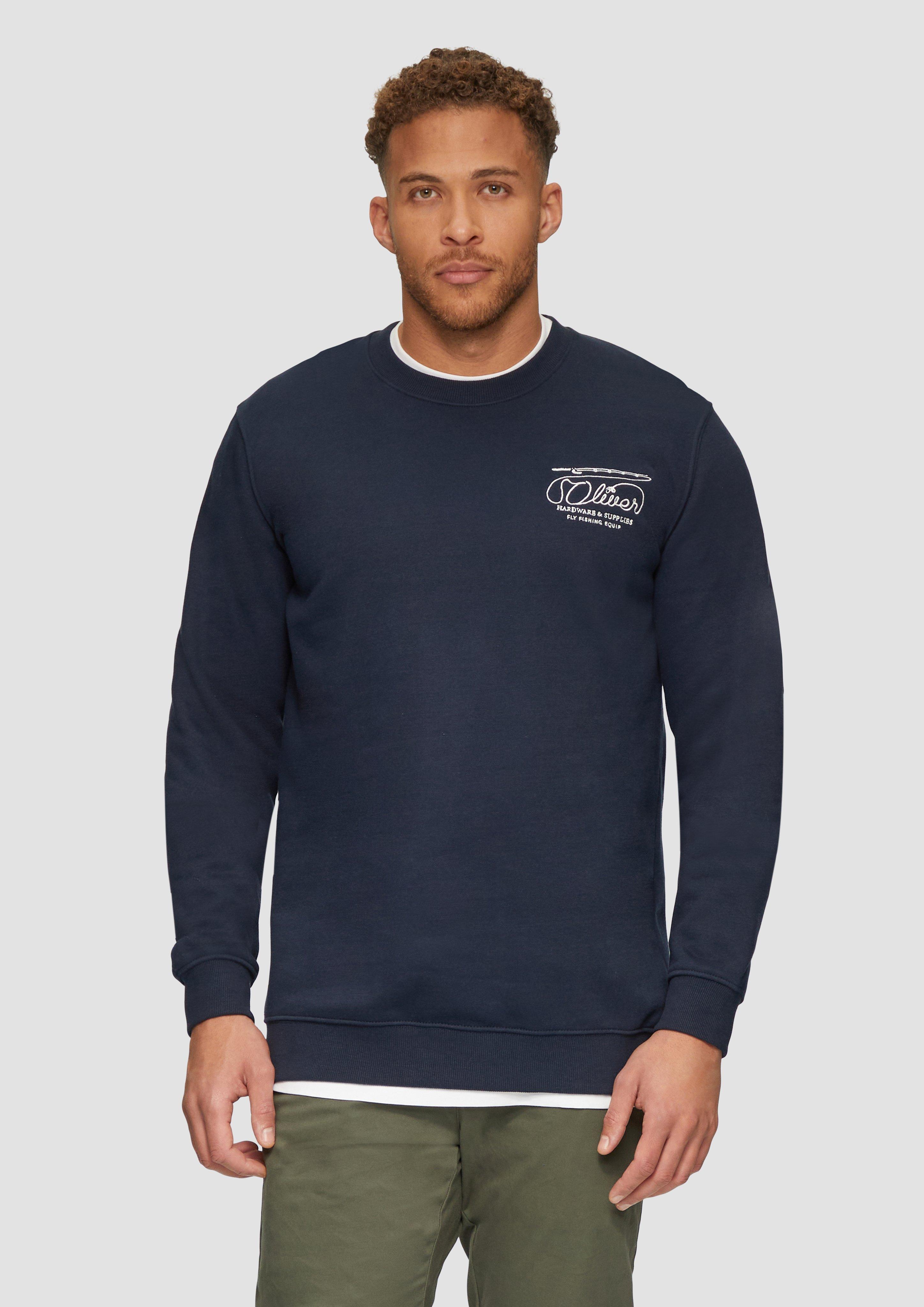 S.Oliver Sweatshirt mit Stickerei