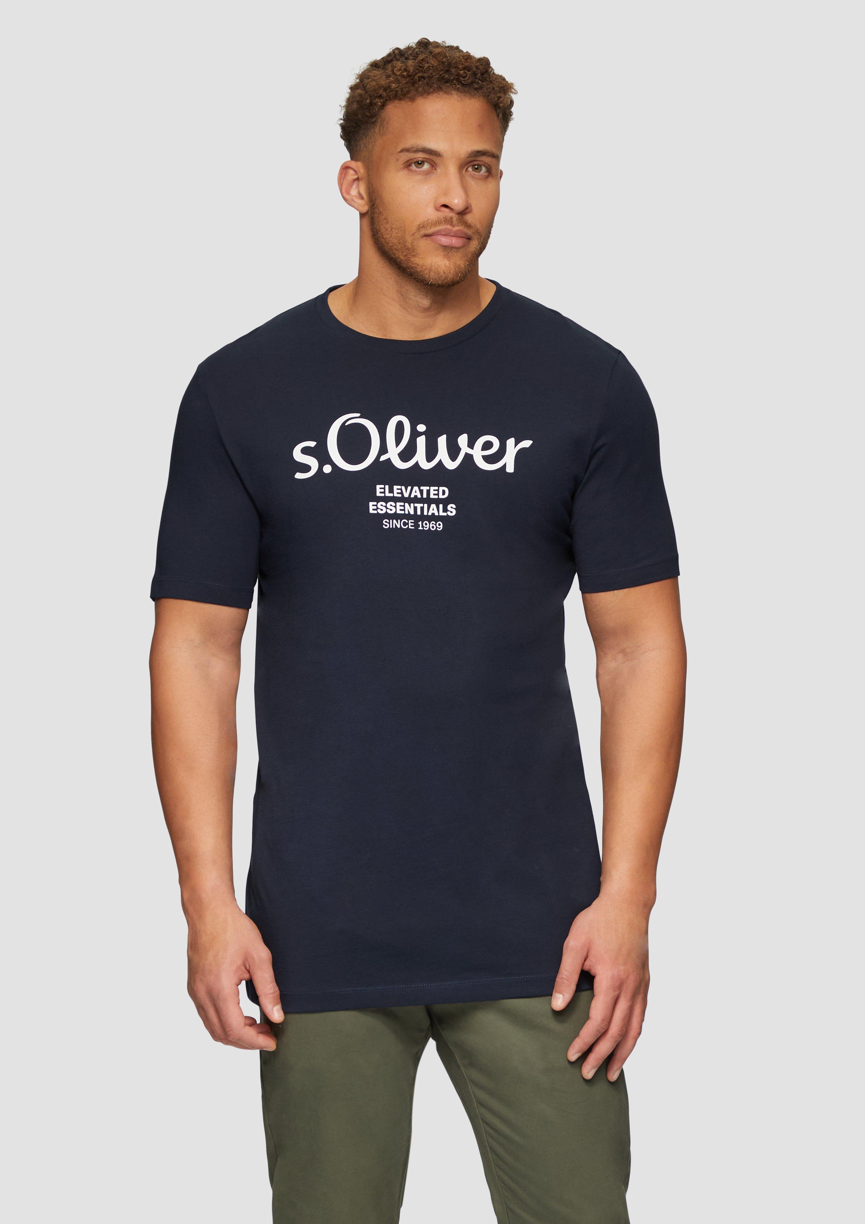 S.Oliver T-Shirt mit Logo-Print