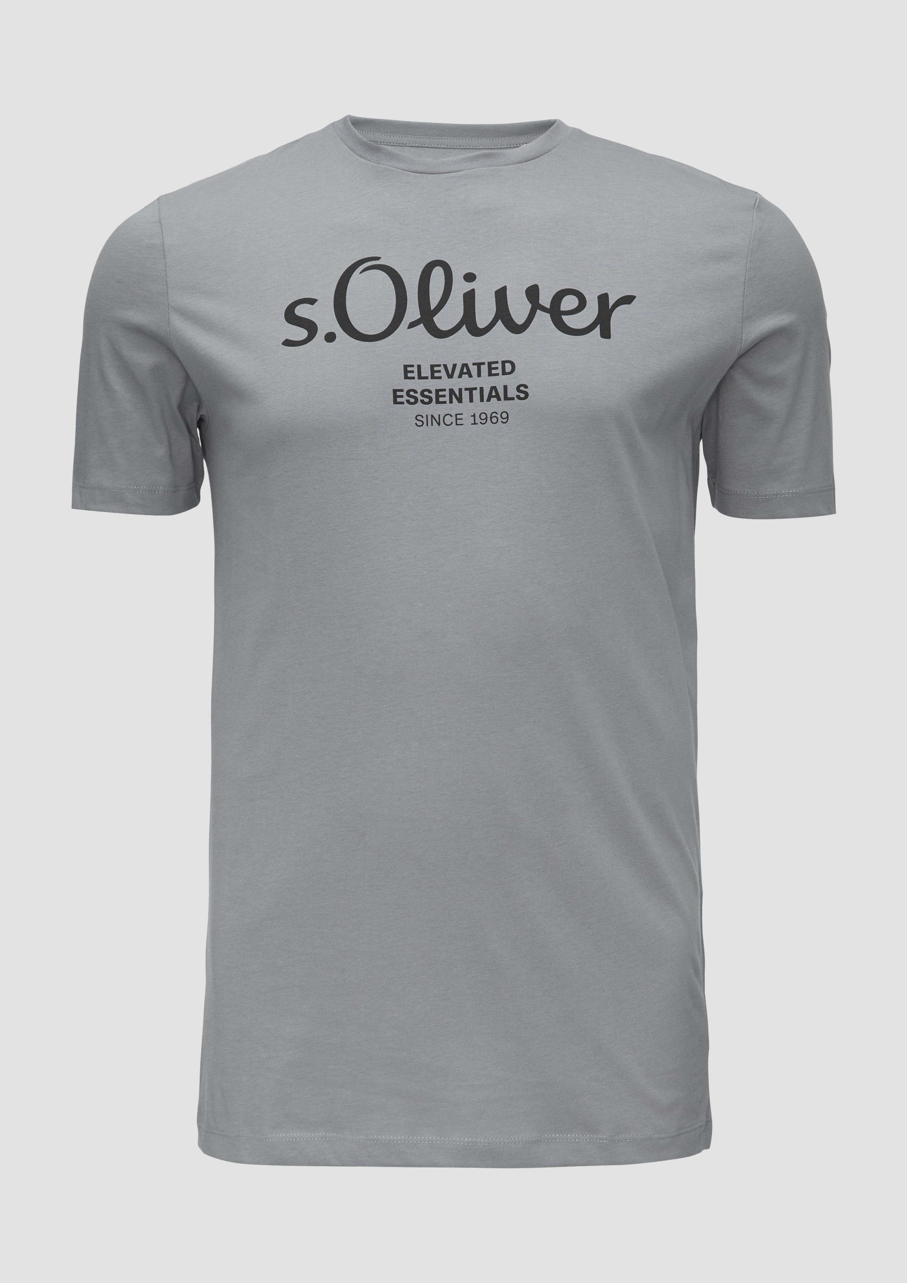 s.Oliver T-Shirt mit Logo-Print