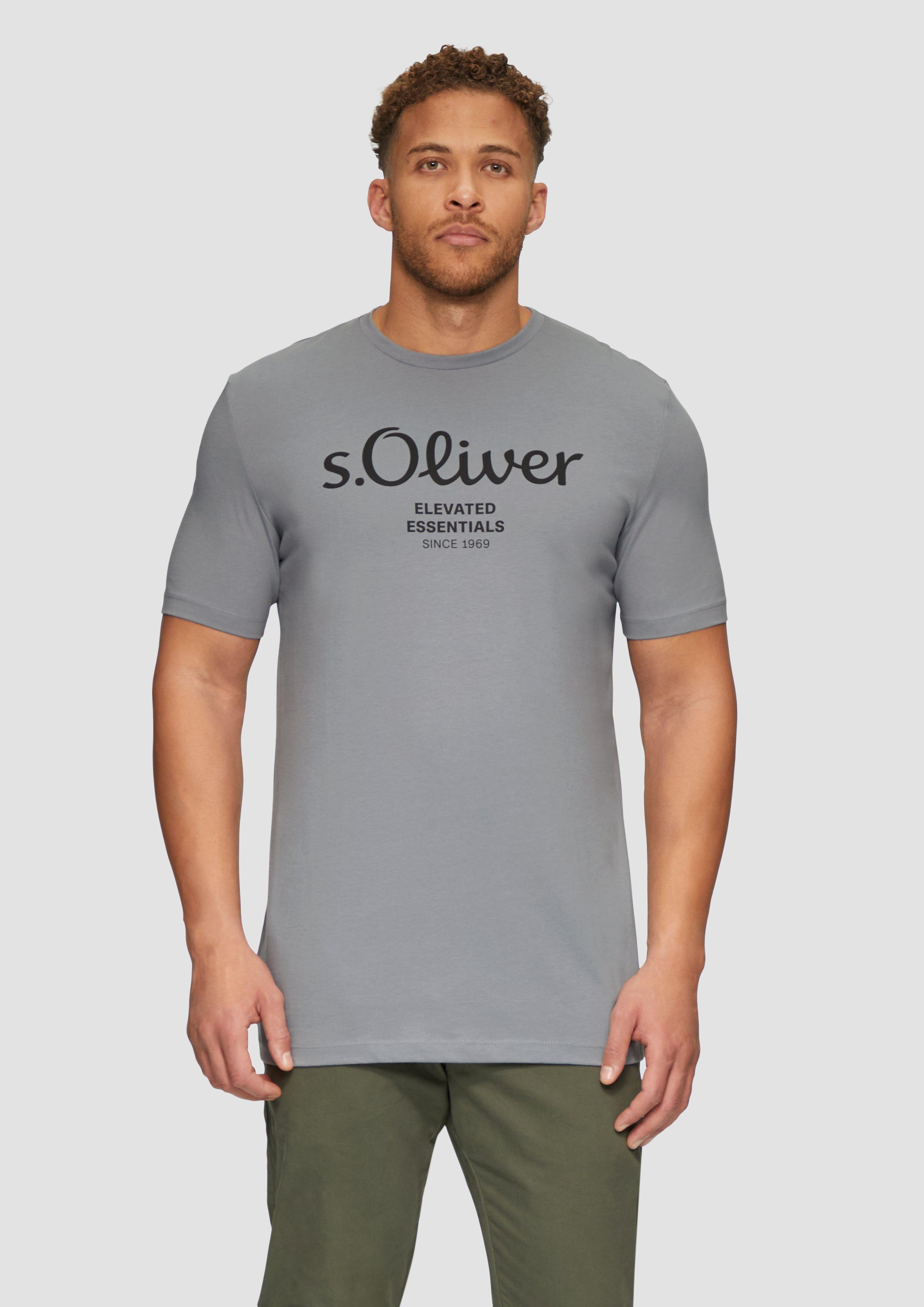 S.Oliver T-Shirt mit Logo-Print