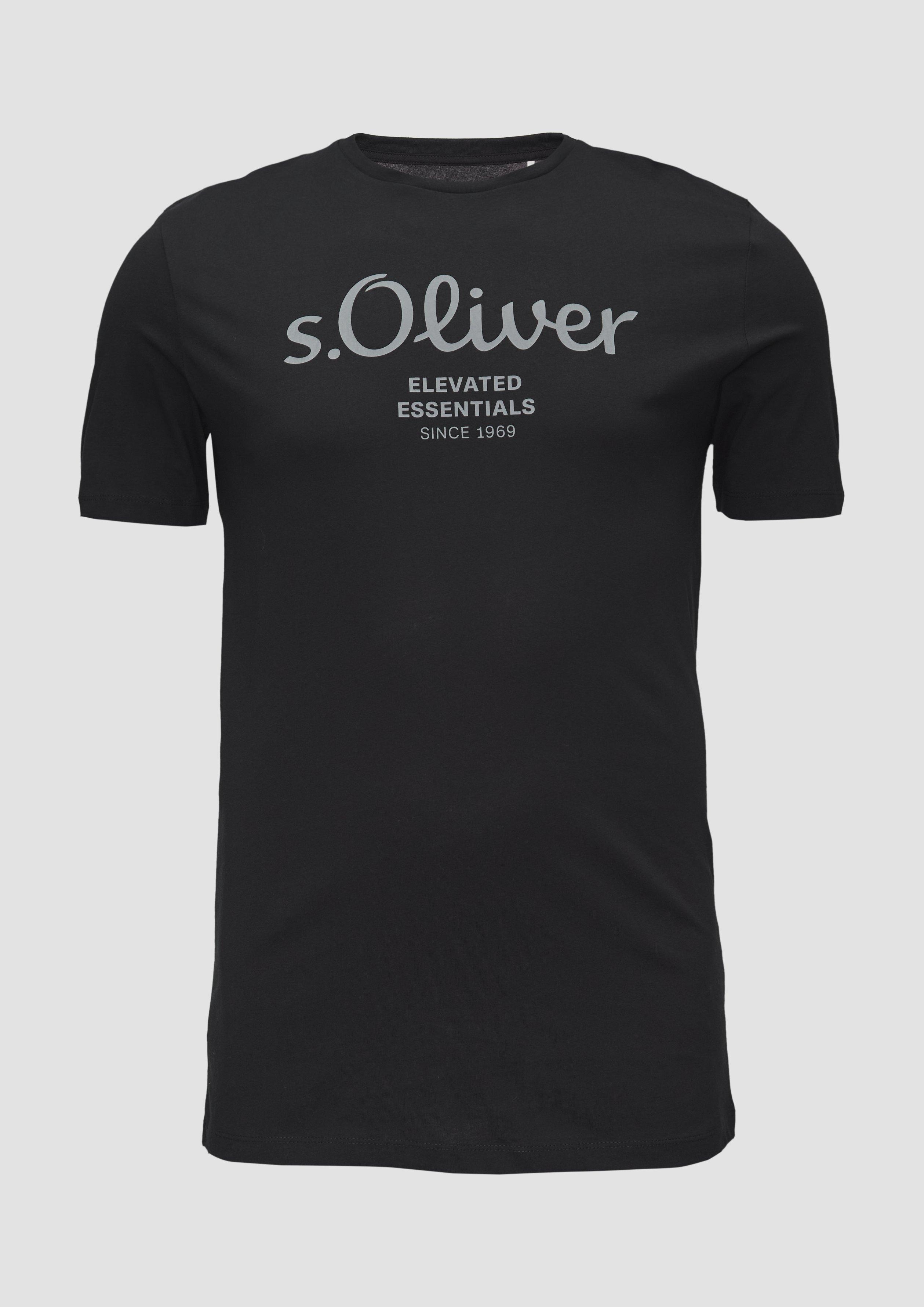 s.Oliver T-Shirt mit Logo-Print