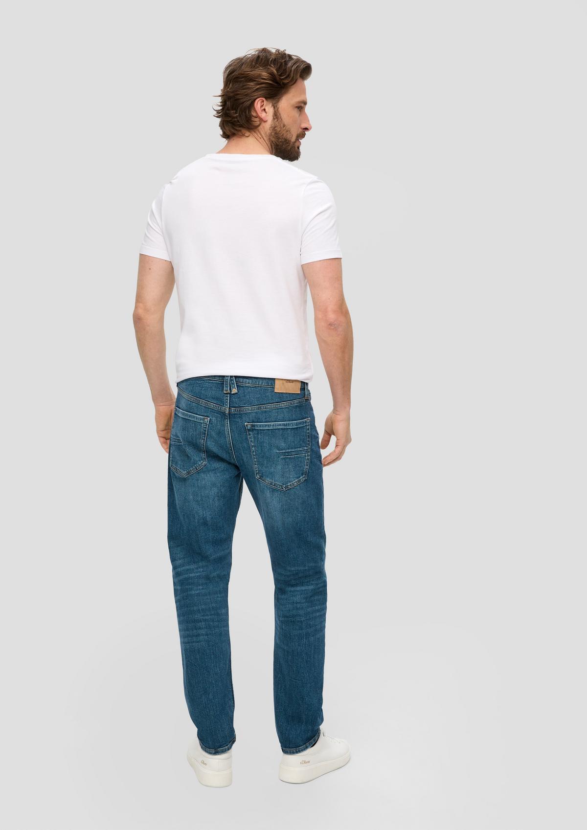 s.Oliver Mauro jeans / regular fit / high rise / tapered leg