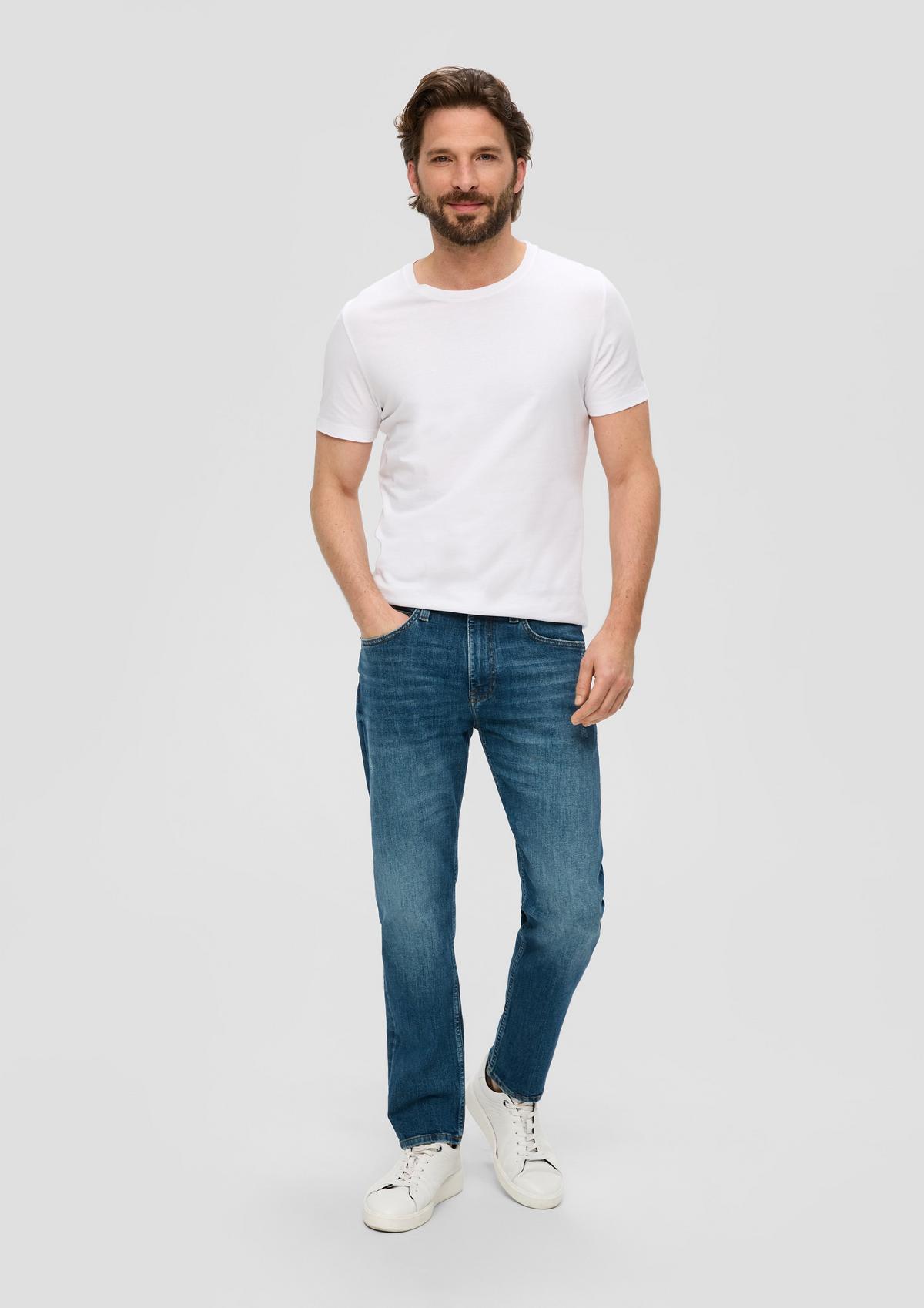 s.Oliver Mauro jeans / regular fit / high rise / tapered leg