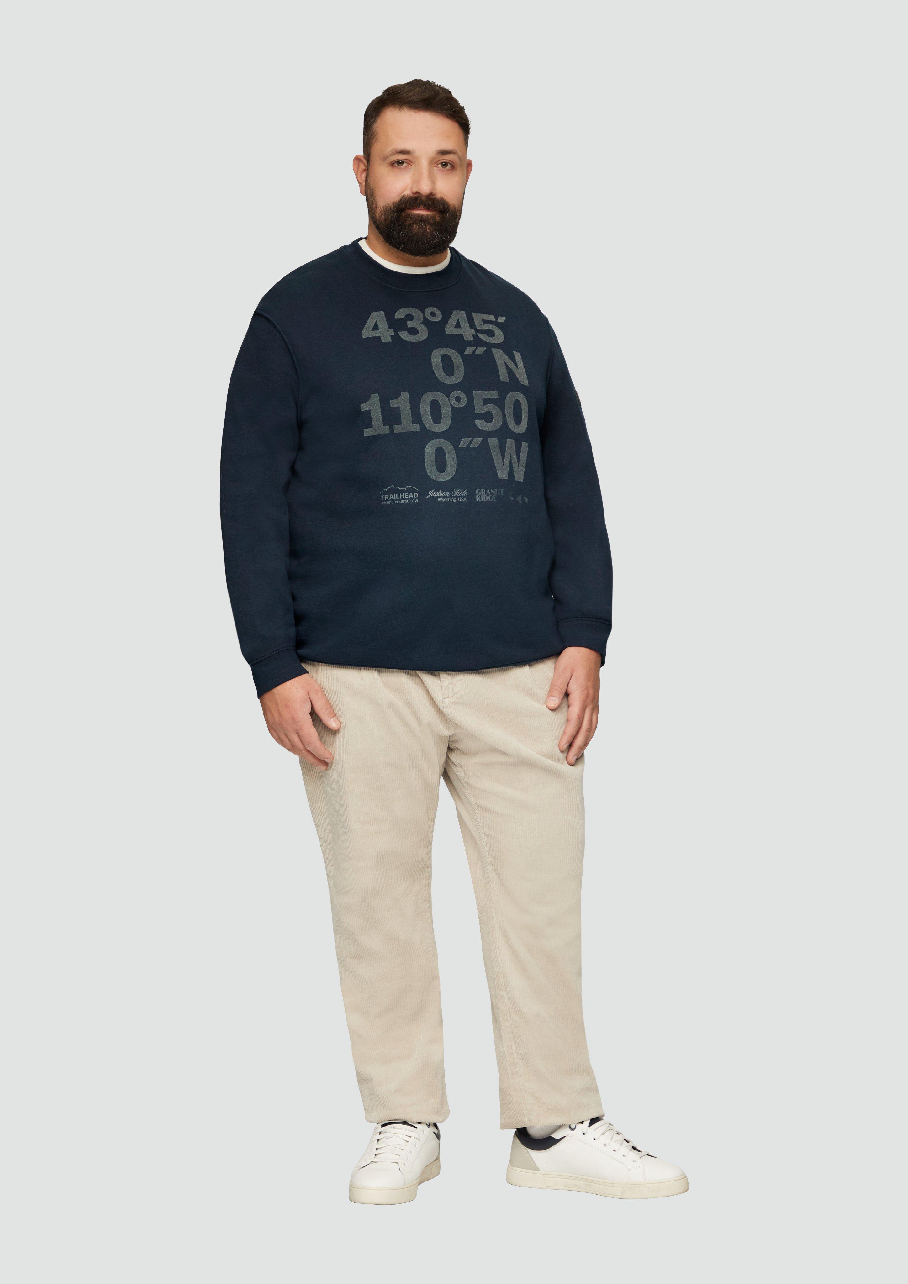 Sweat-shirt in 59D1 & 67D1