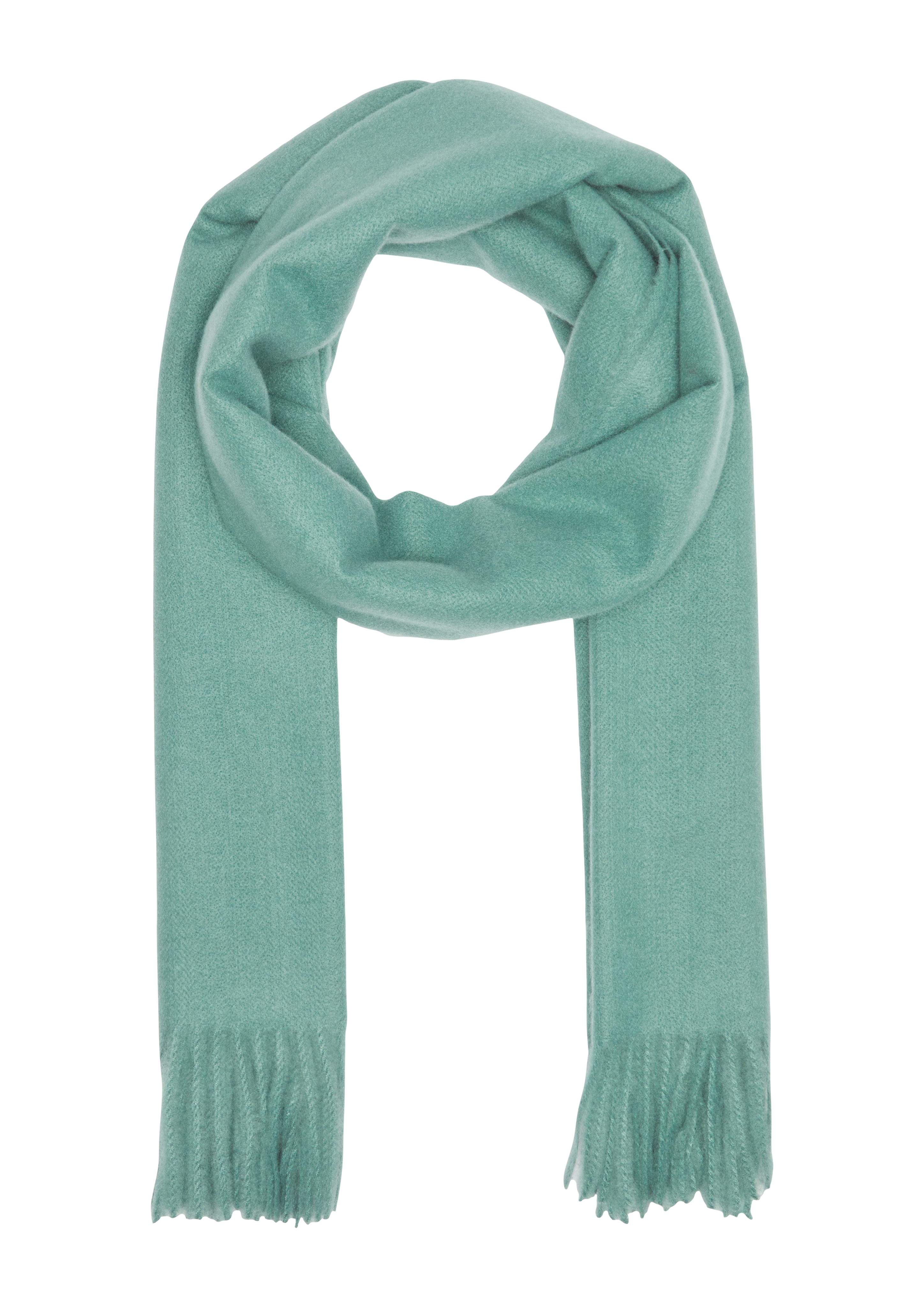 Thumbnail - QS - Schal aus Viskosemix, Damen, Blau