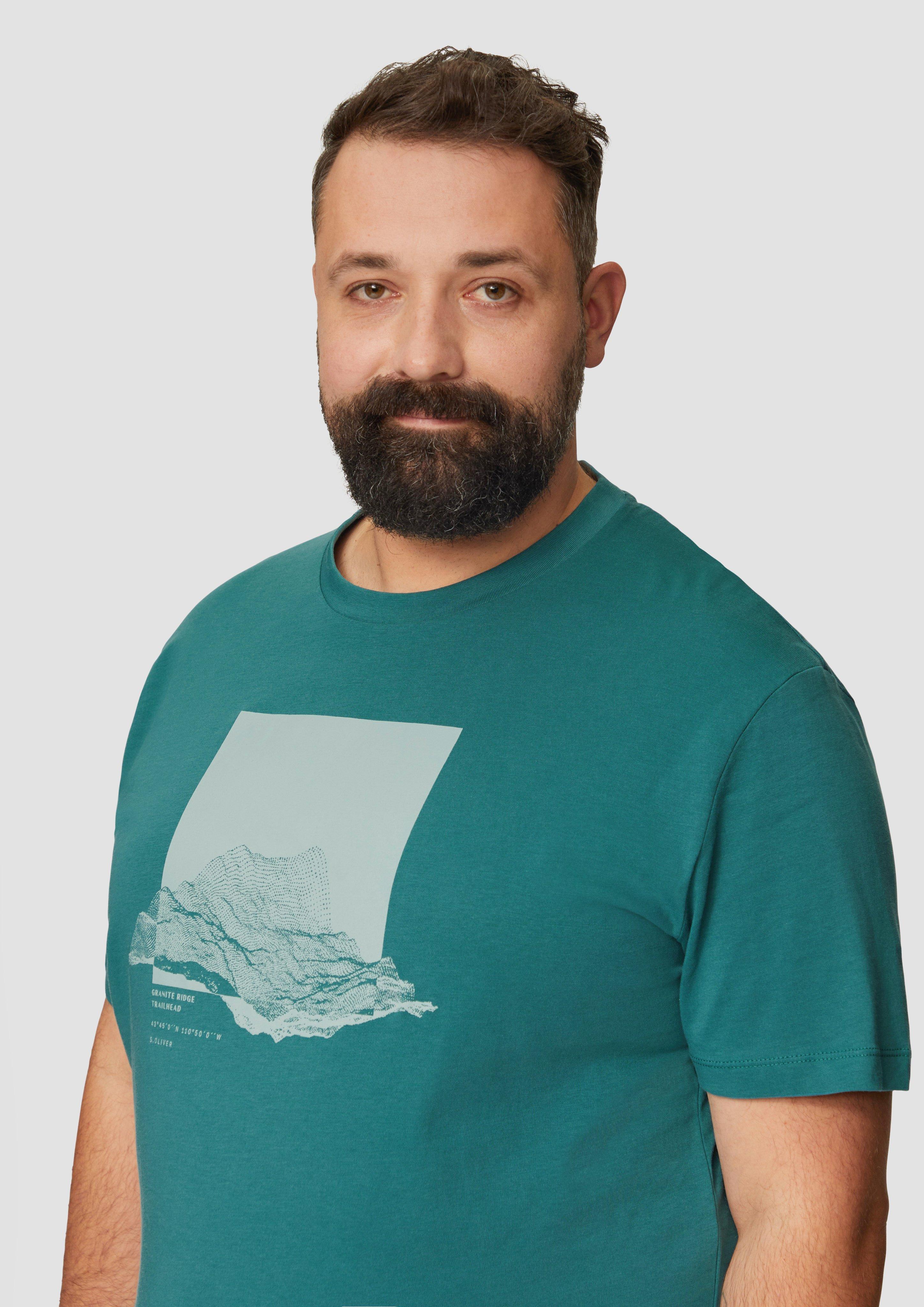 T-shirt in 67D2, 59D1 & 55D1