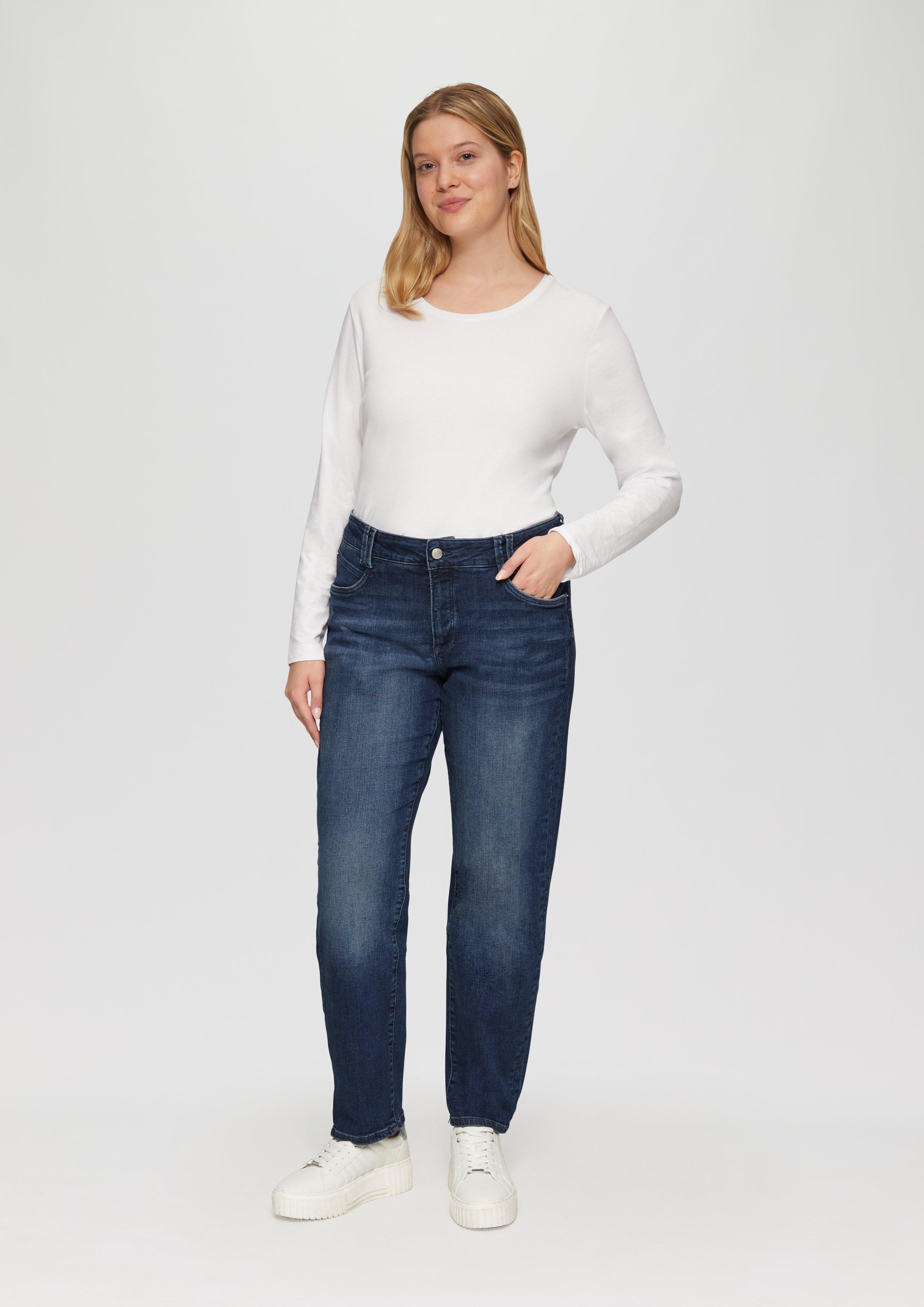 S.Oliver Jeans / Curvy Fit / Mid Rise / Semi Wide Leg