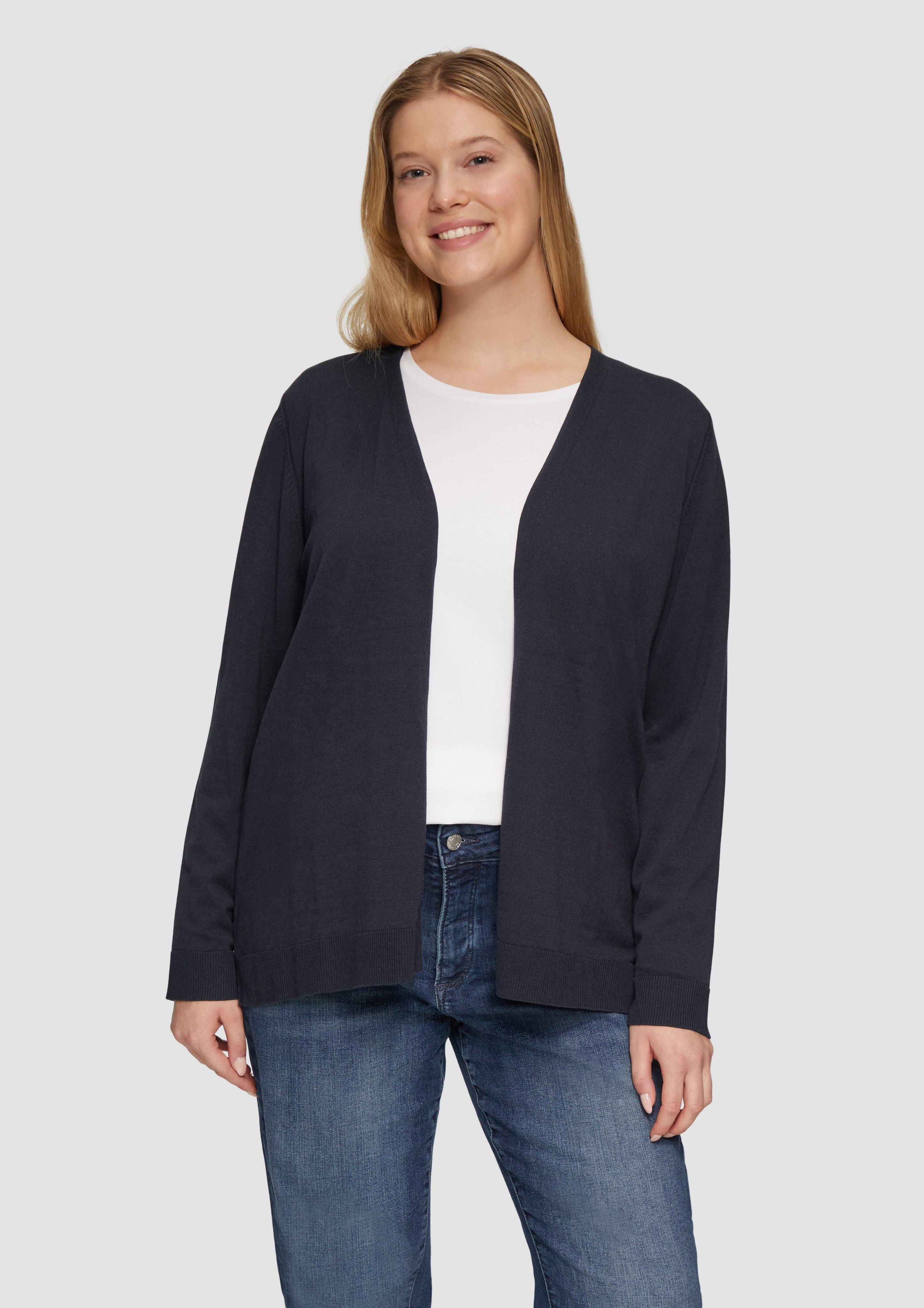 S.Oliver Cardigan aus Viskose-Baumwollmix