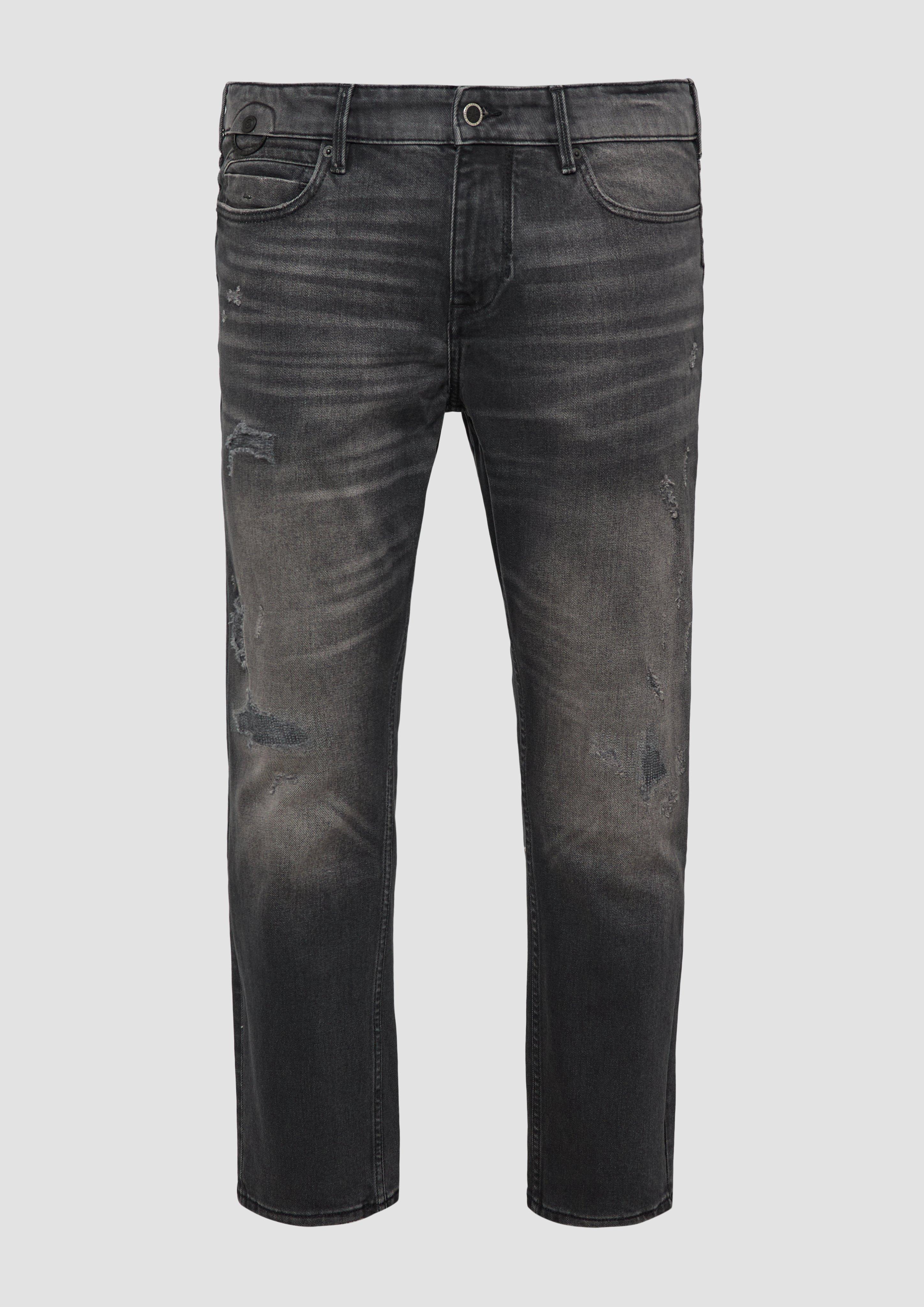 Thumbnail - s.Oliver - Jeans Casby / Relaxed Fit / High Rise / Straight Leg, Herren, grau