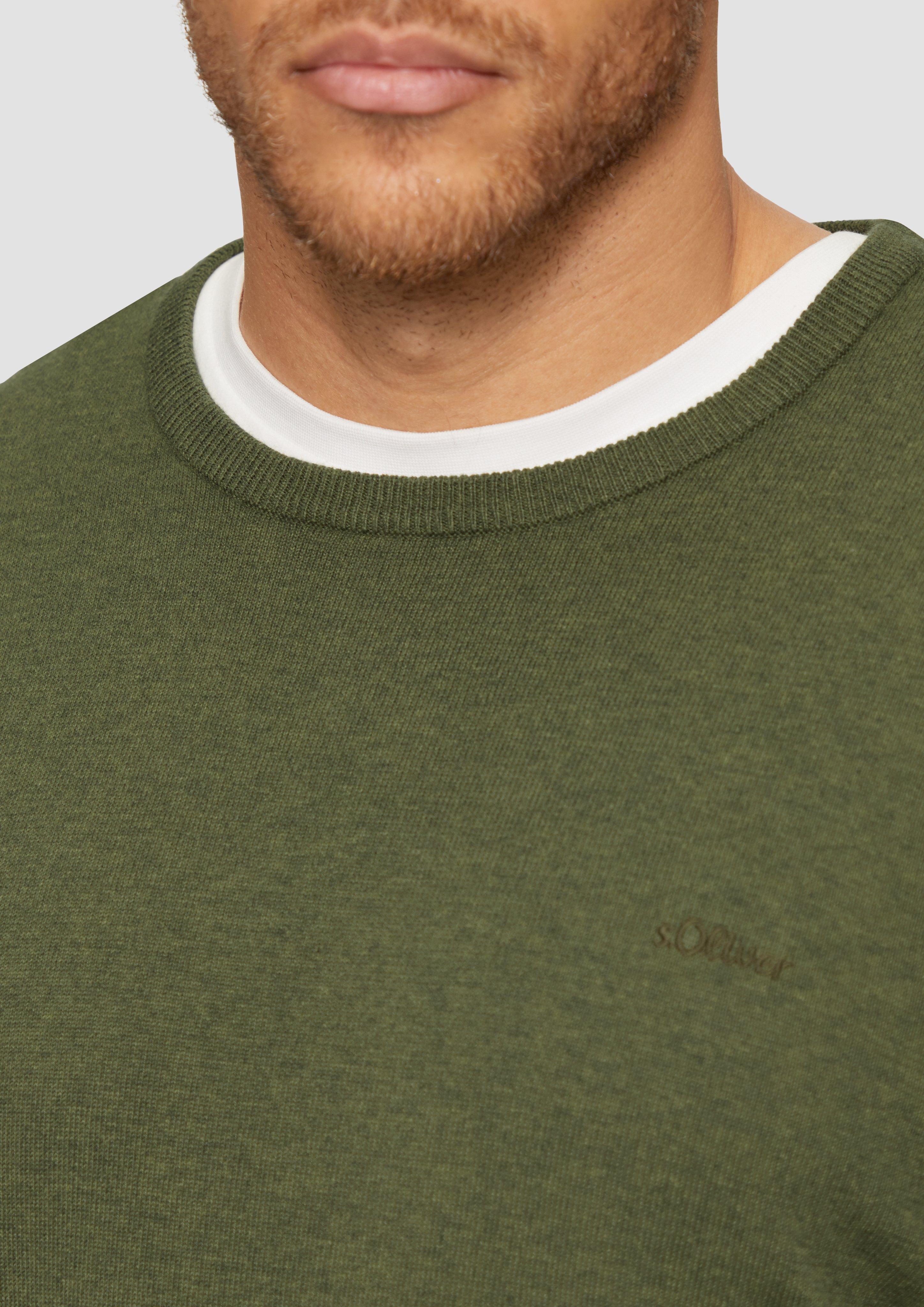 Pull en tricot in 77W0 &amp; 79W0