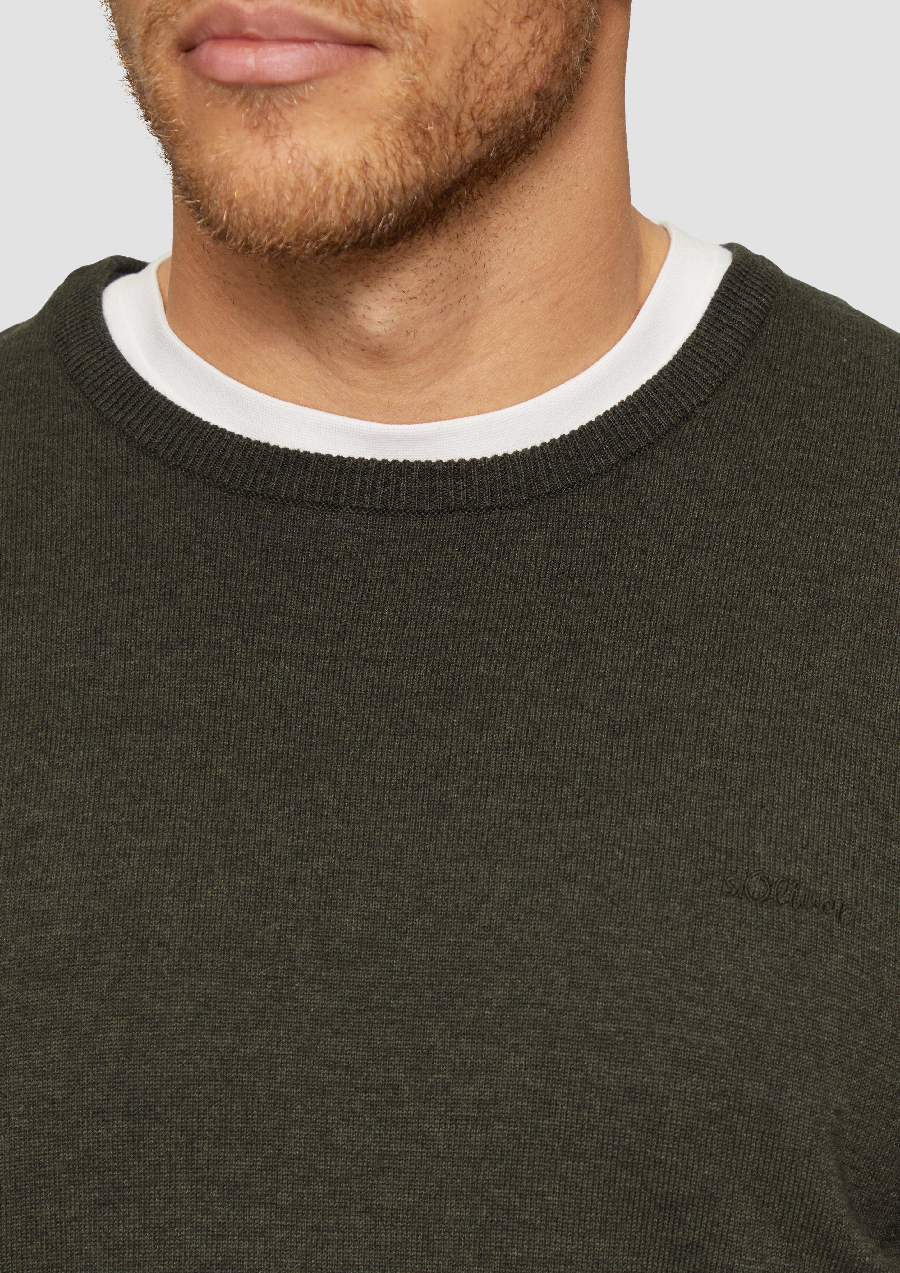 Pull en tricot in 79W0