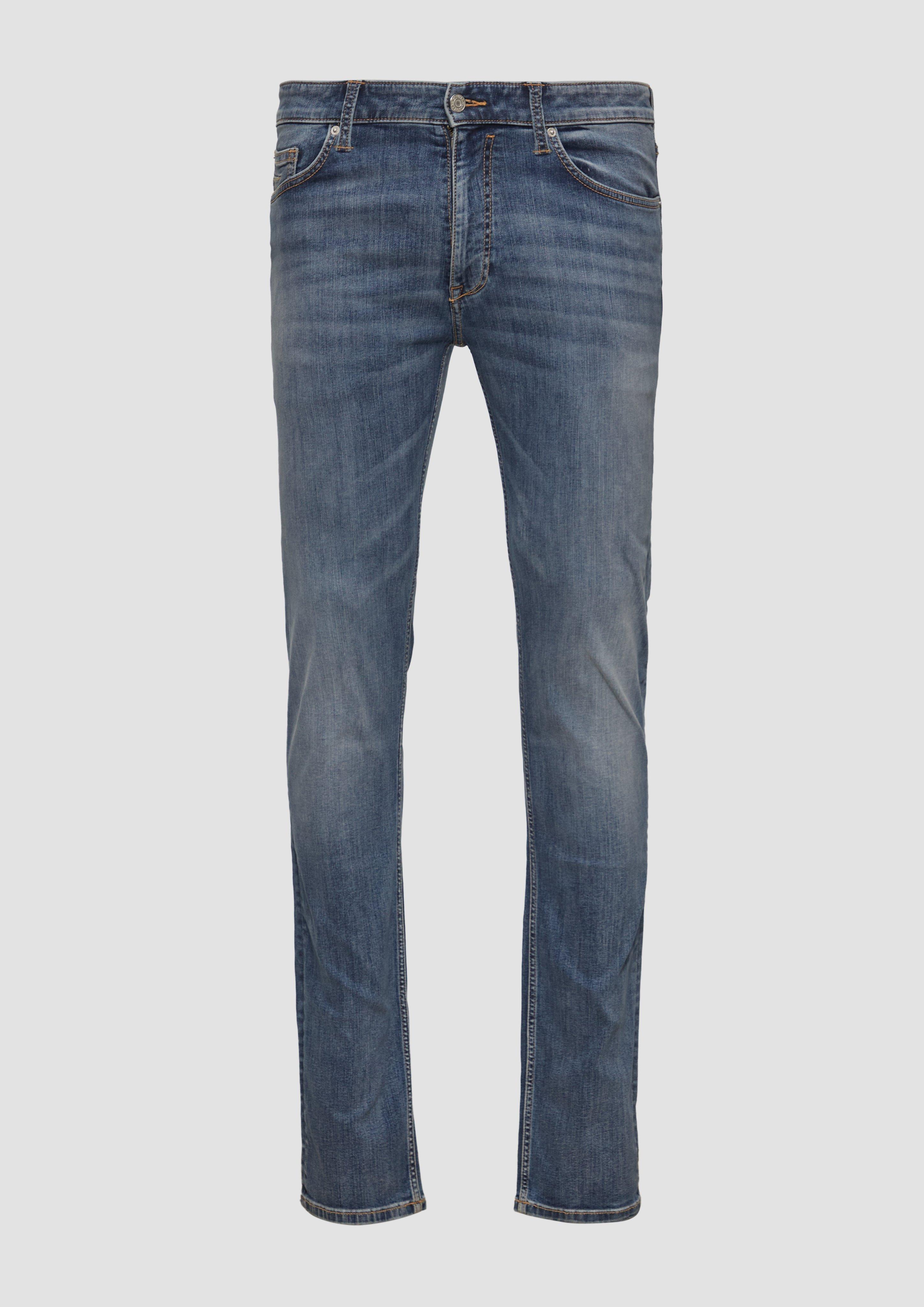 s.Oliver - Jeans / Straight Leg / Regular / Mid Rise, Herren, blau