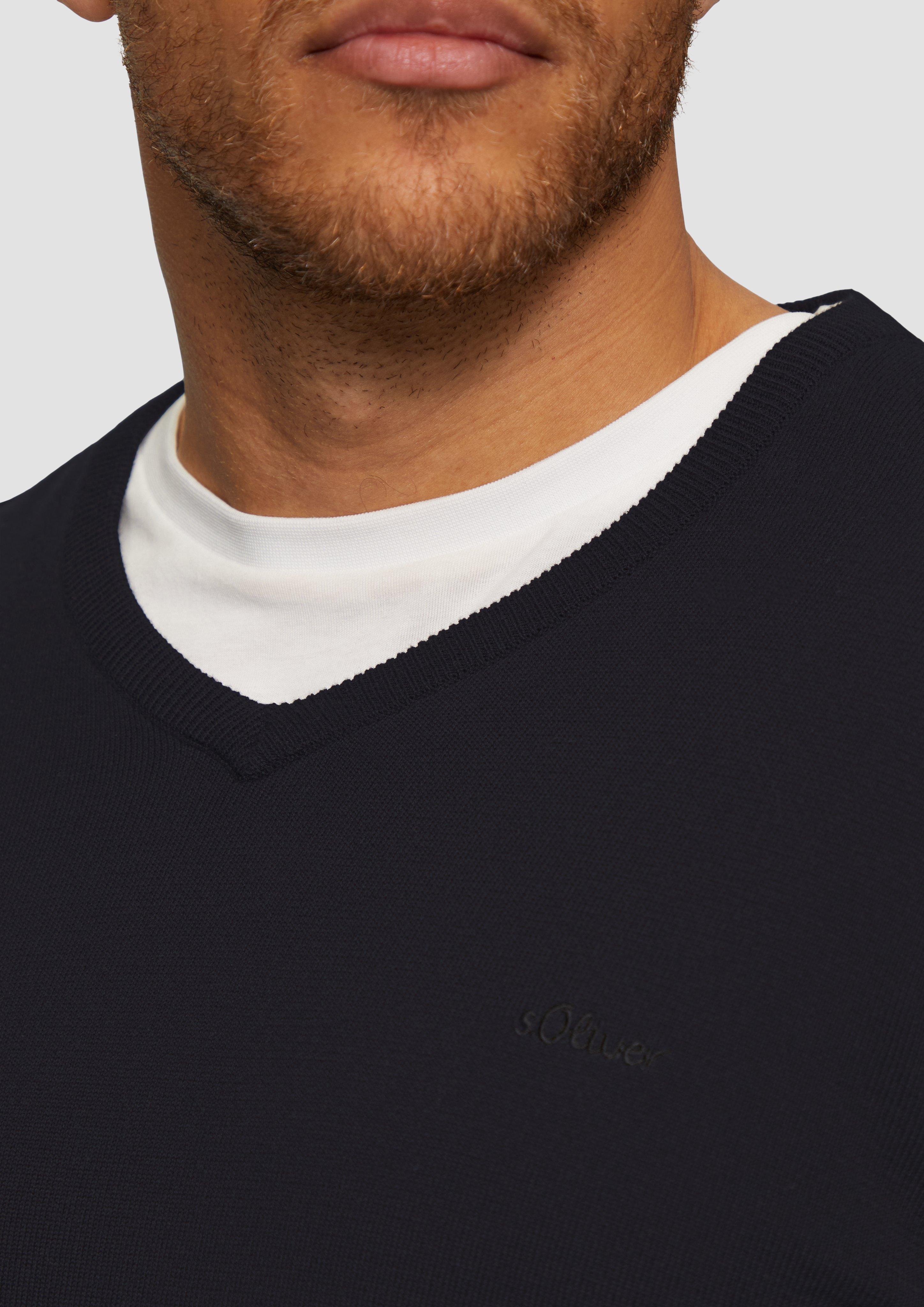 Strickpullover in 9999, 5978 & 03W0