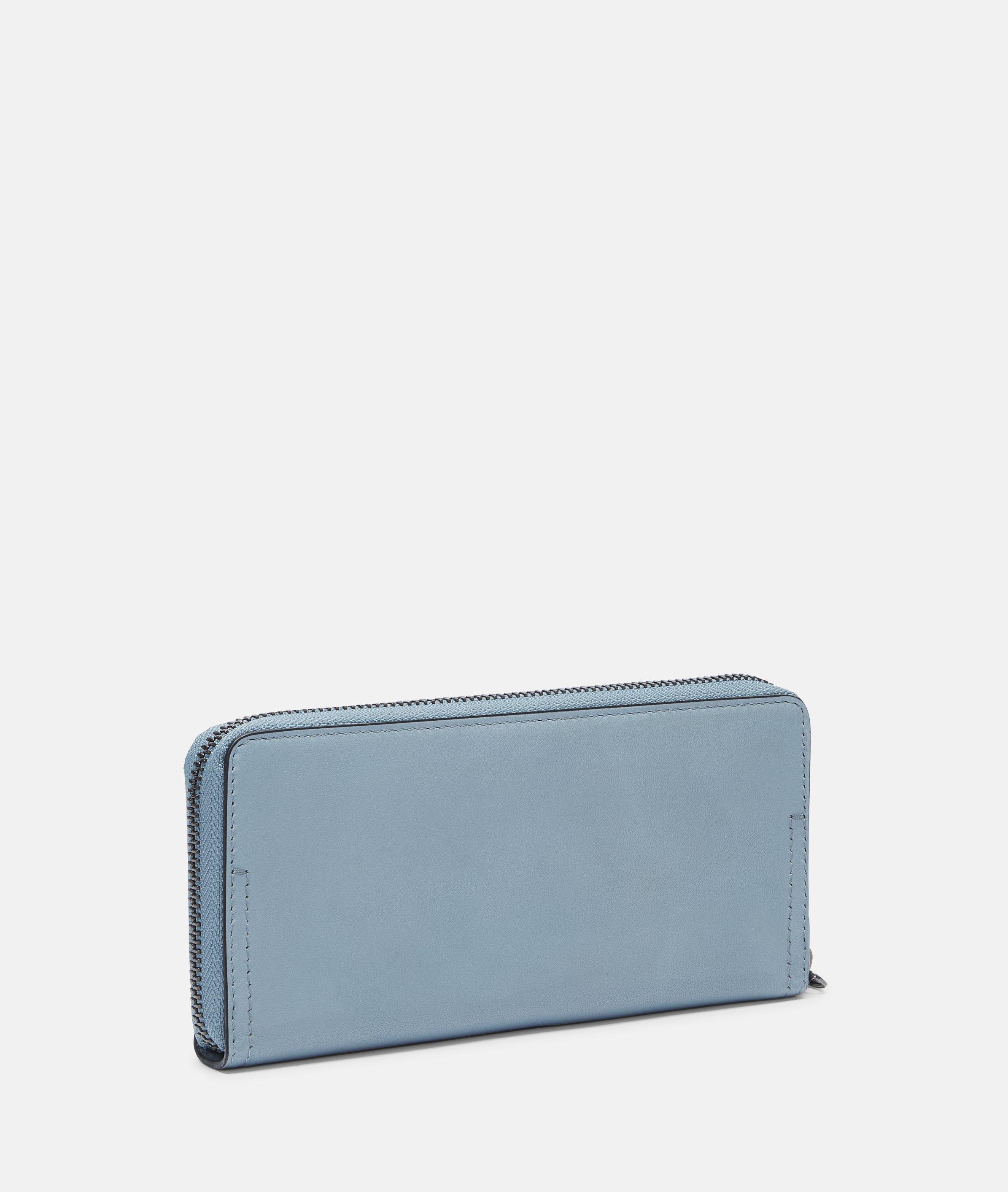 Portemonnee in blauw & zwart