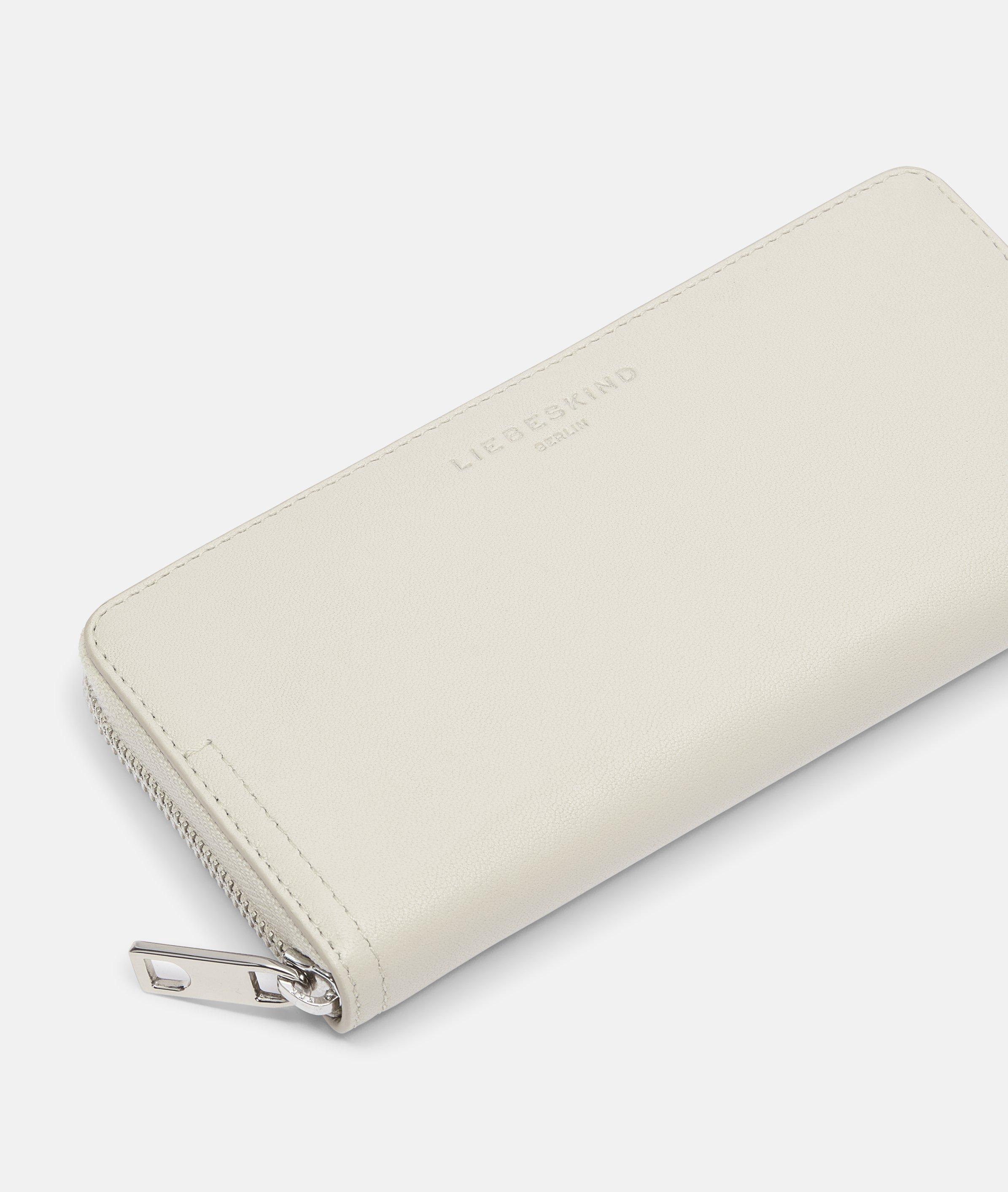 Portemonnee in crème & zwart