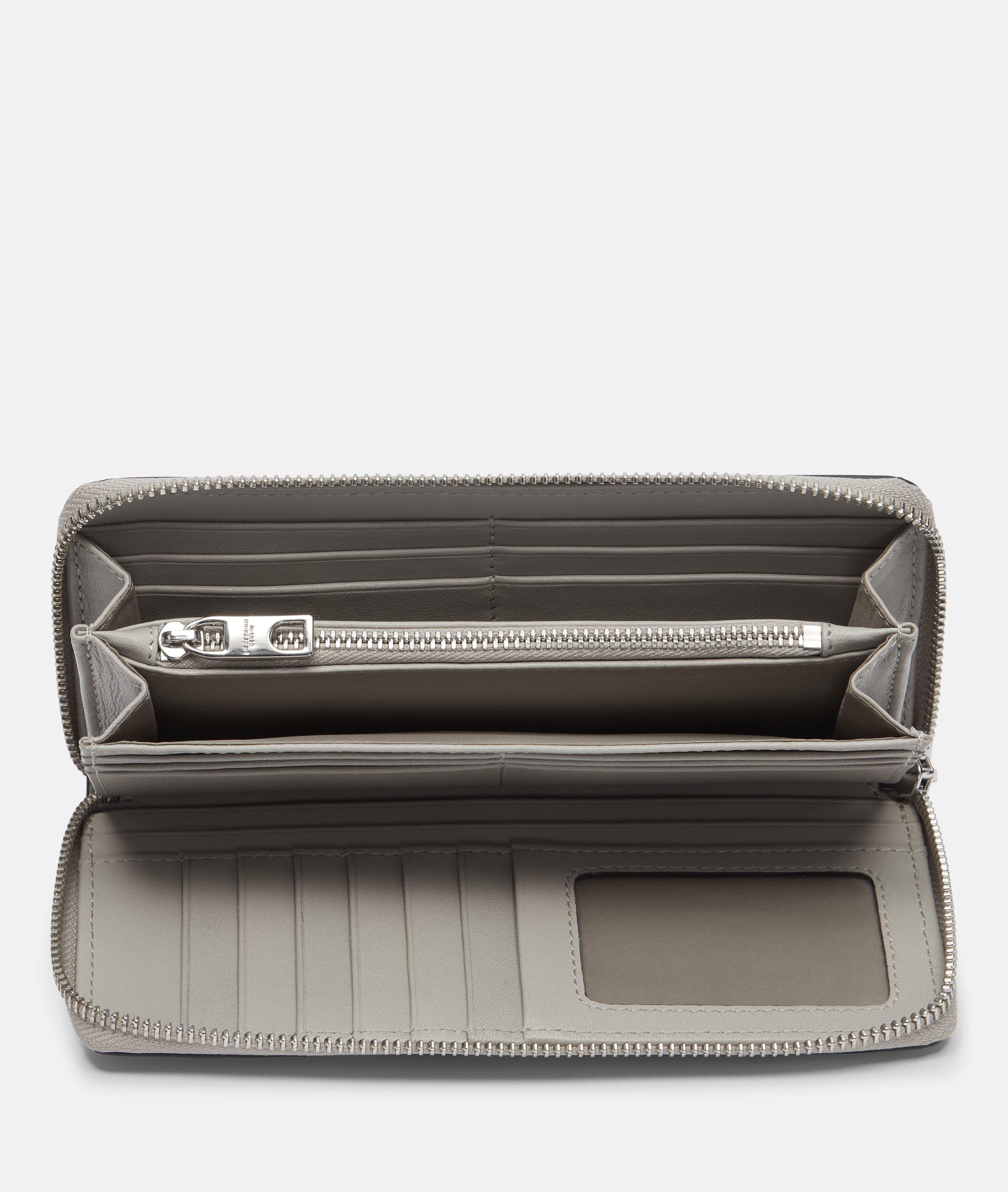 Portemonnee in grijs & zwart