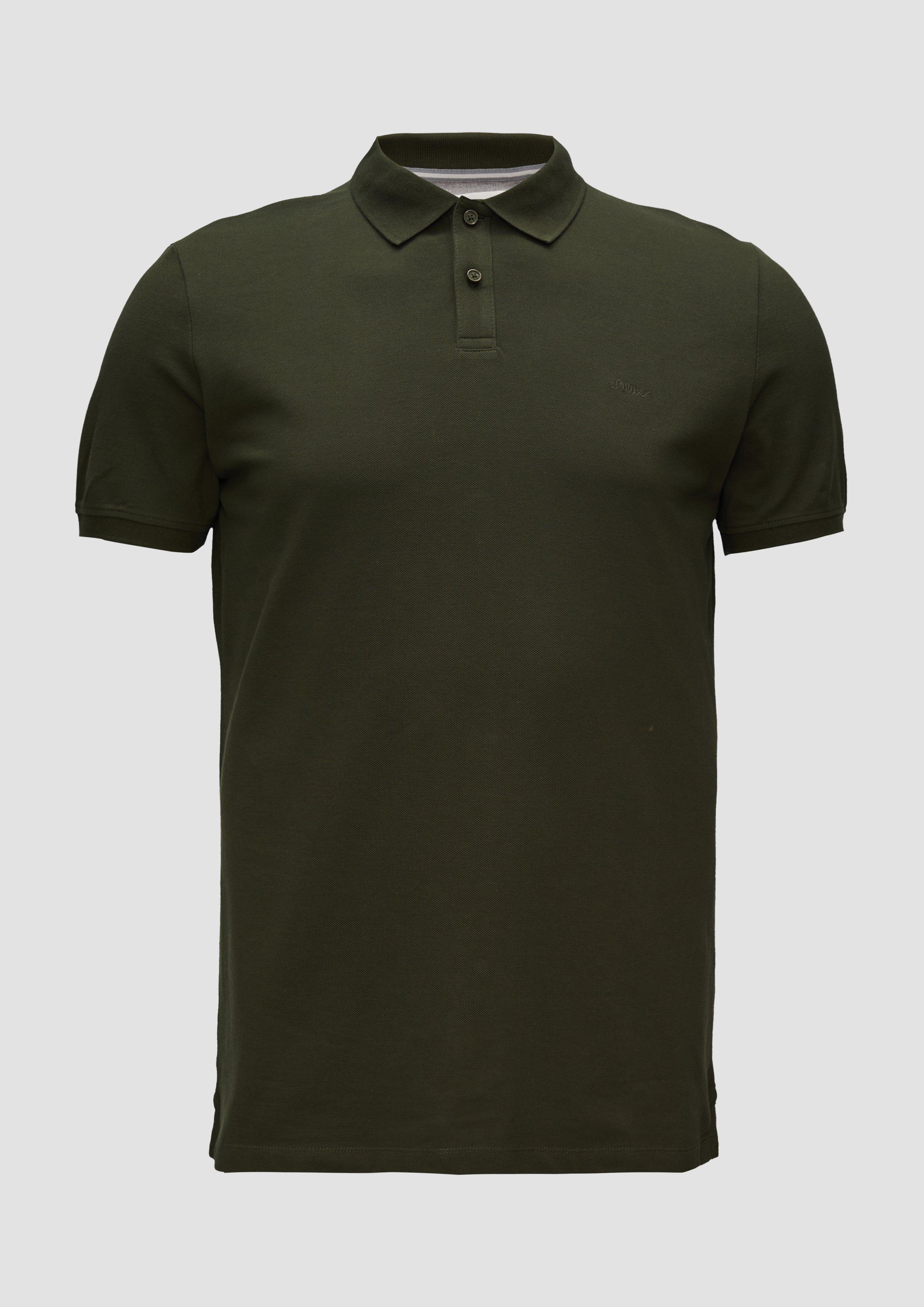 s.Oliver Poloshirt aus Baumwollpiqué