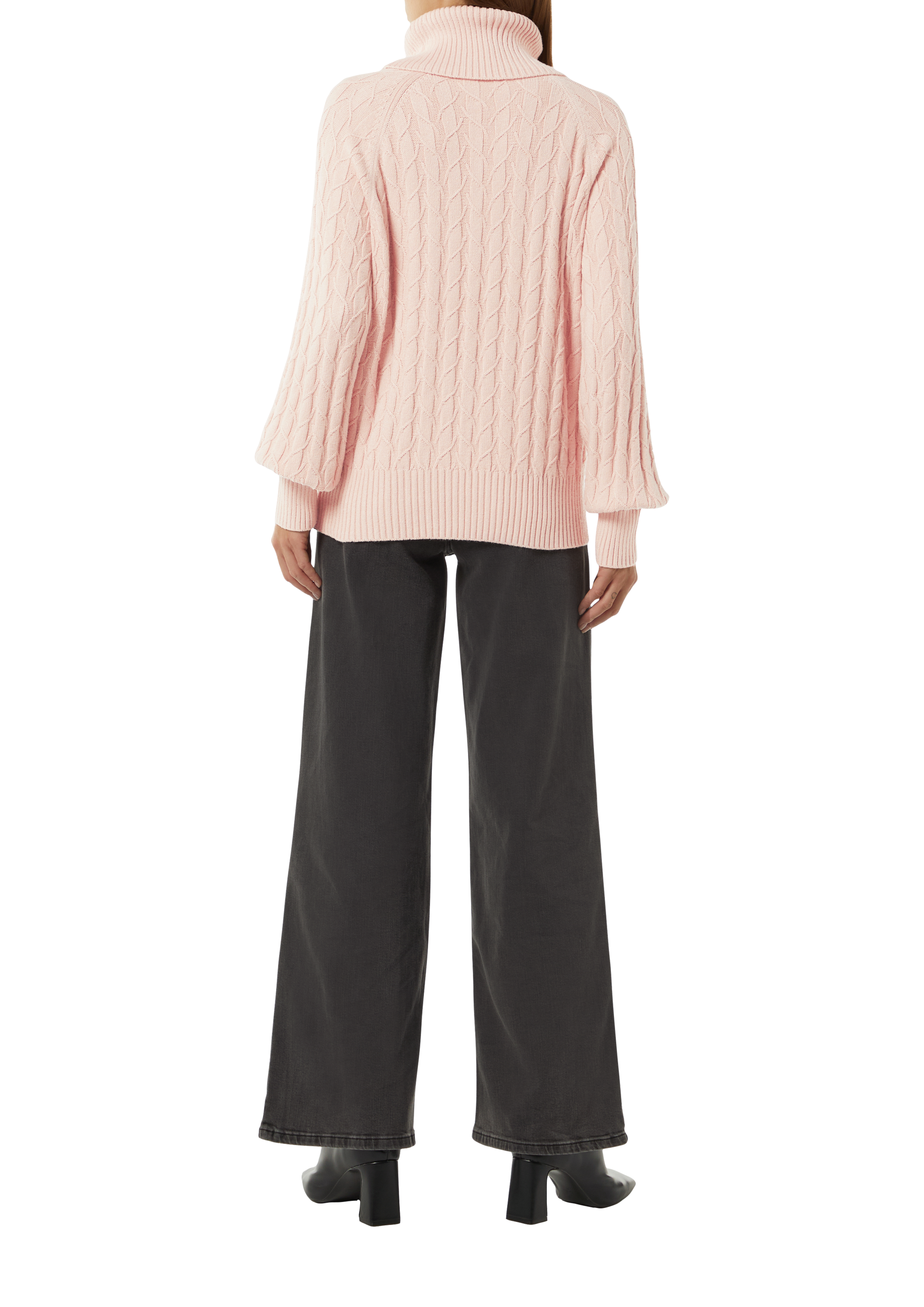 トップス PELLICULE side gather loose knit pink REMIX JUMPER | Pink | PIECES® UK
