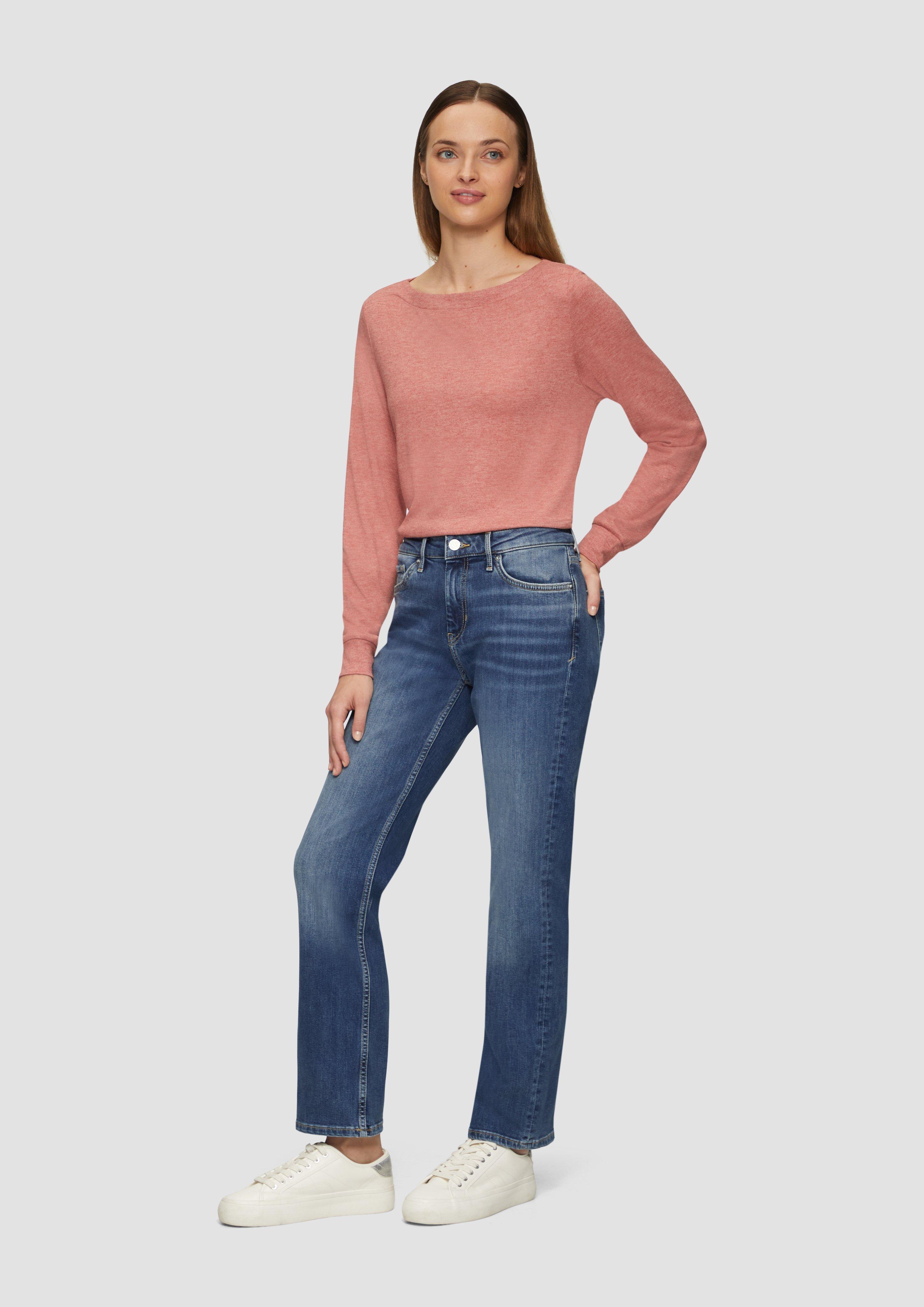 S.Oliver Jeans Karolin / Regular Fit / Mid Rise / Straight Leg