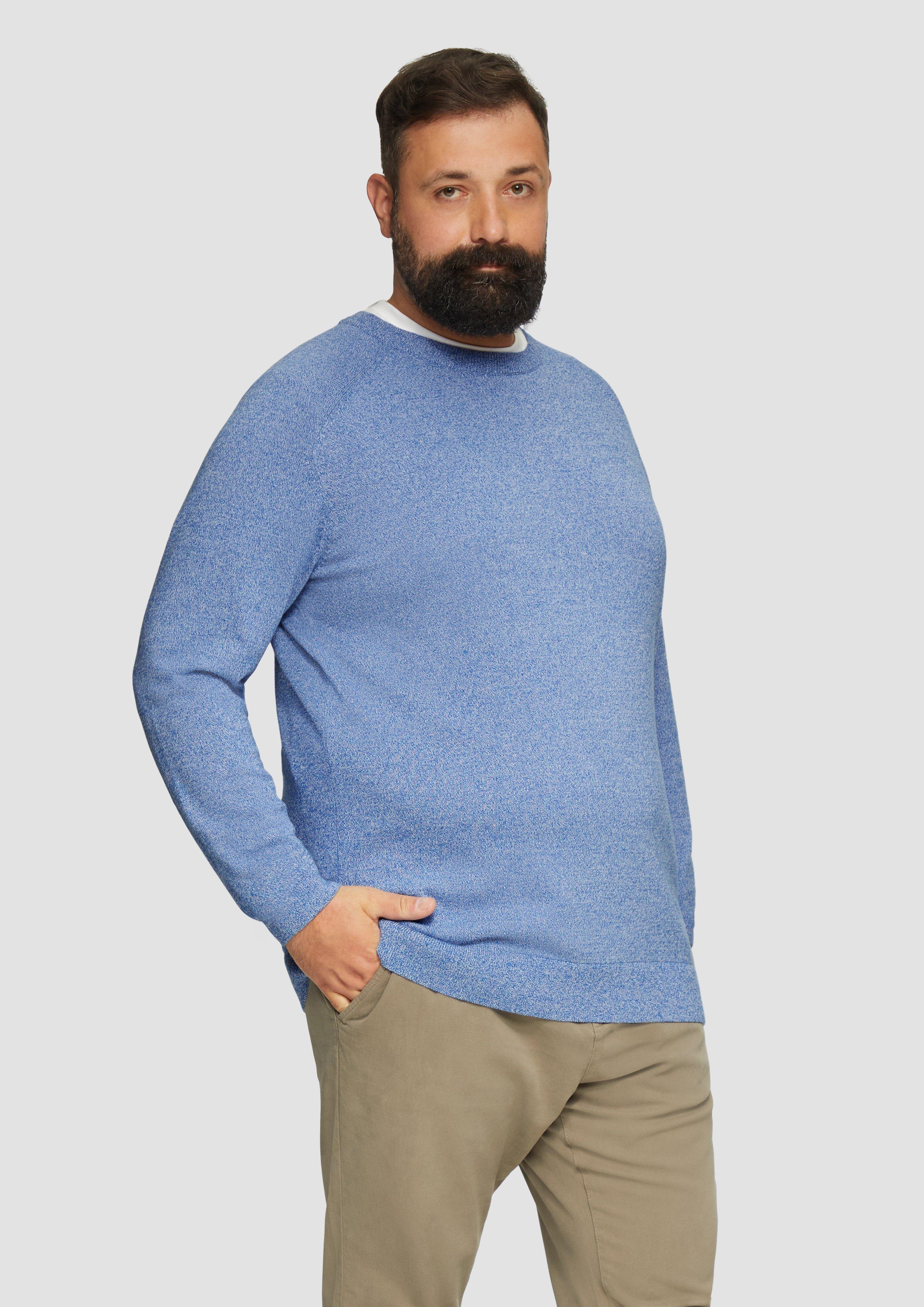 S.Oliver Strickpullover mit Rippbündchen