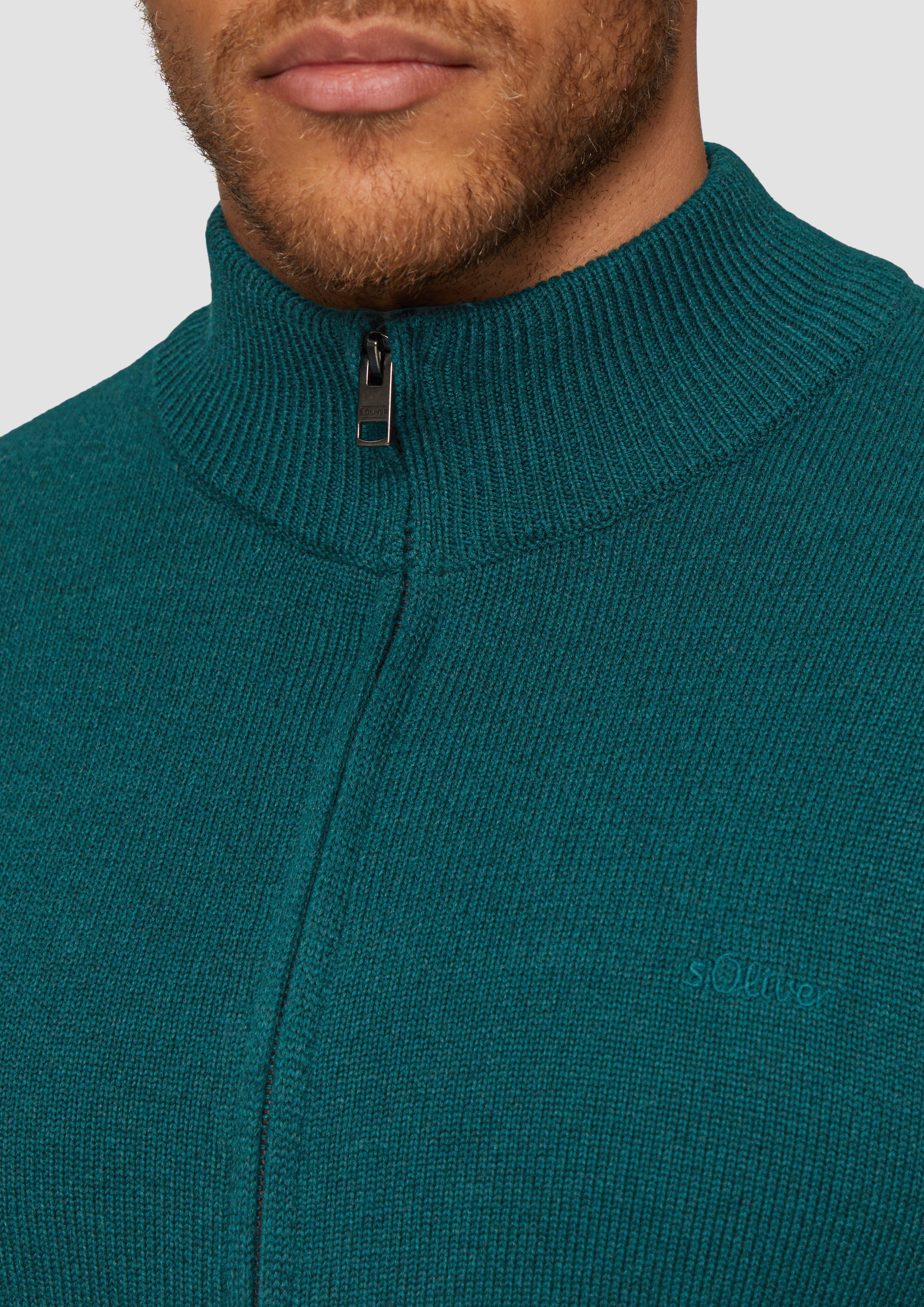 Strickjacke in 67W0 & 9730