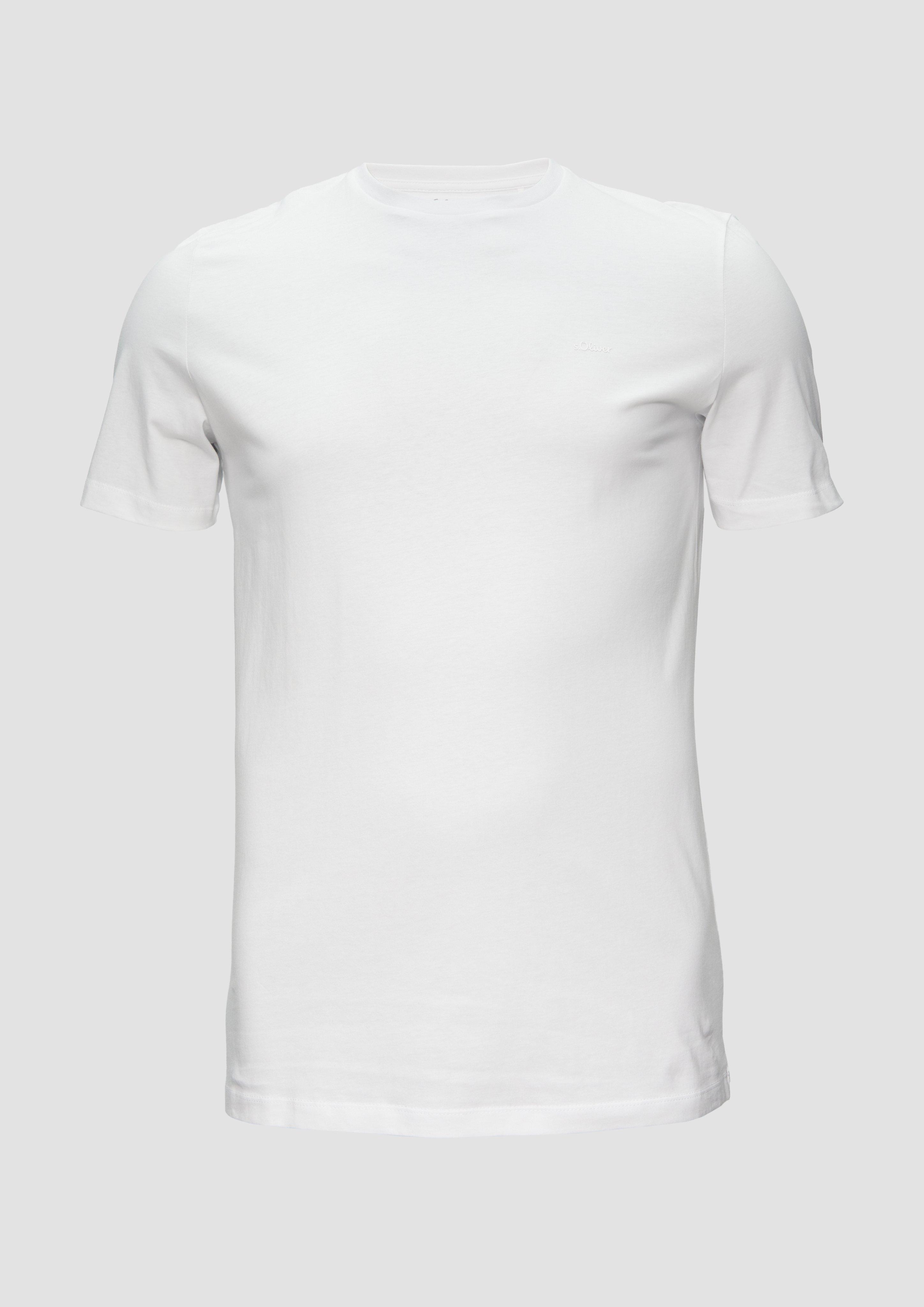 s.Oliver T-Shirt mit Crew Neck
