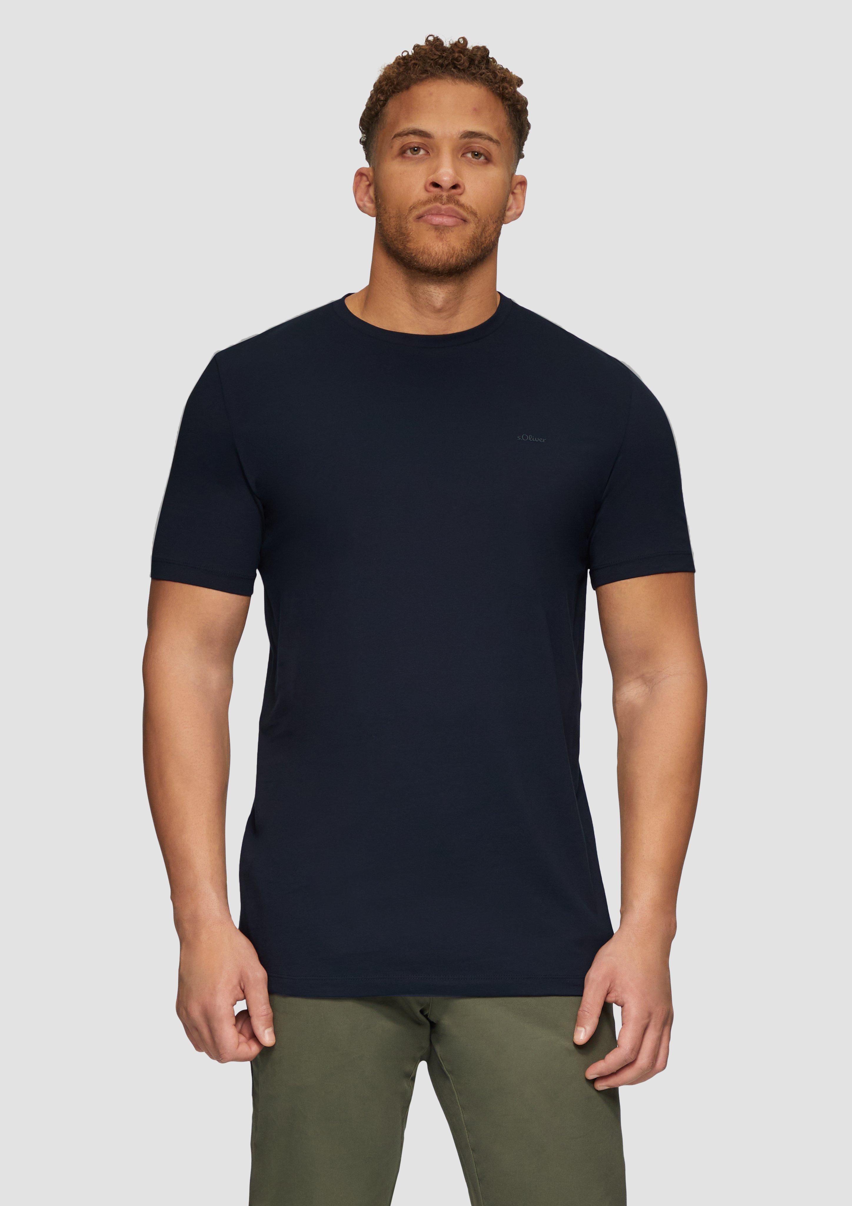 S.Oliver T-Shirt mit Crew Neck