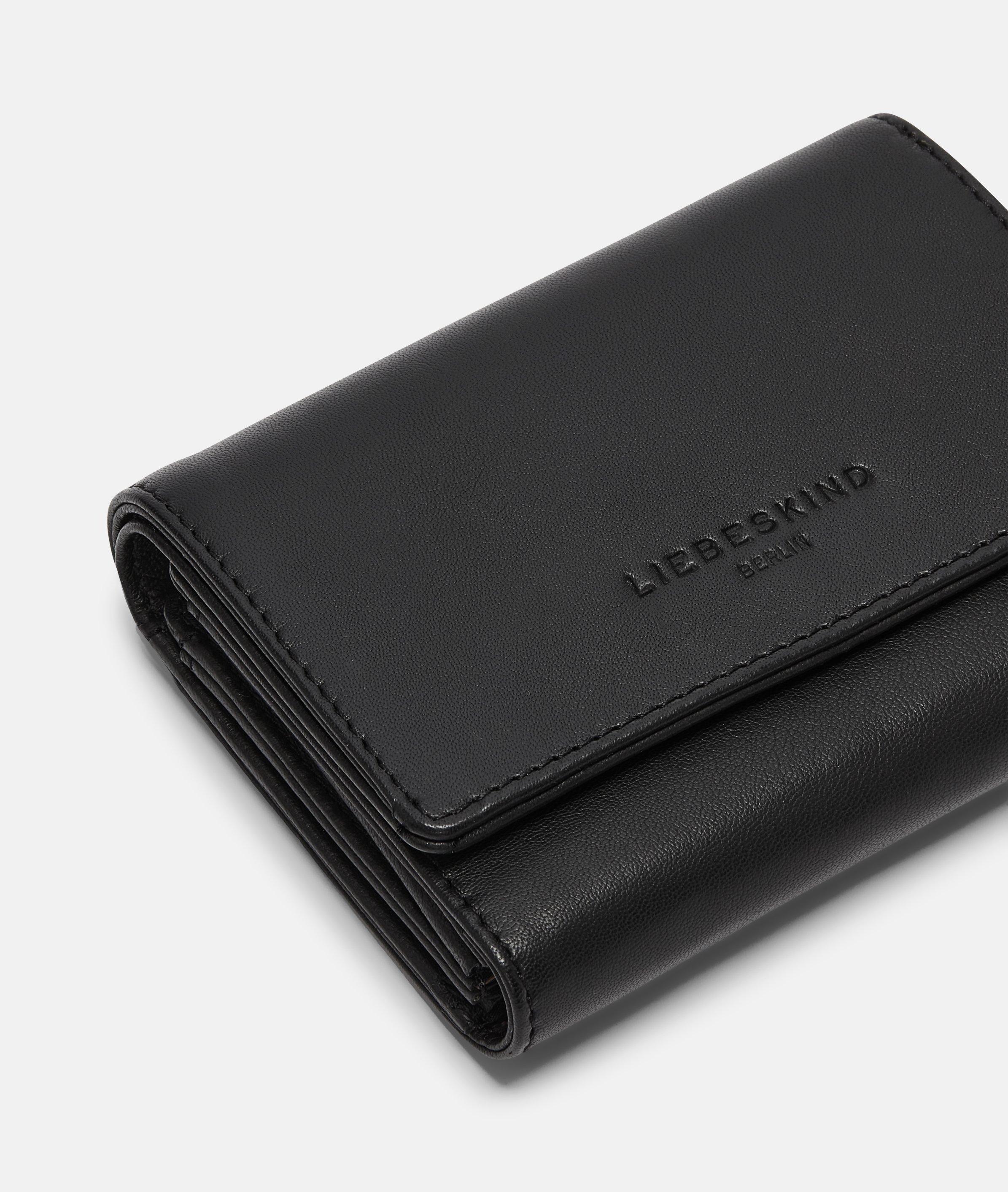 Nora Geldbörse L in schwarz