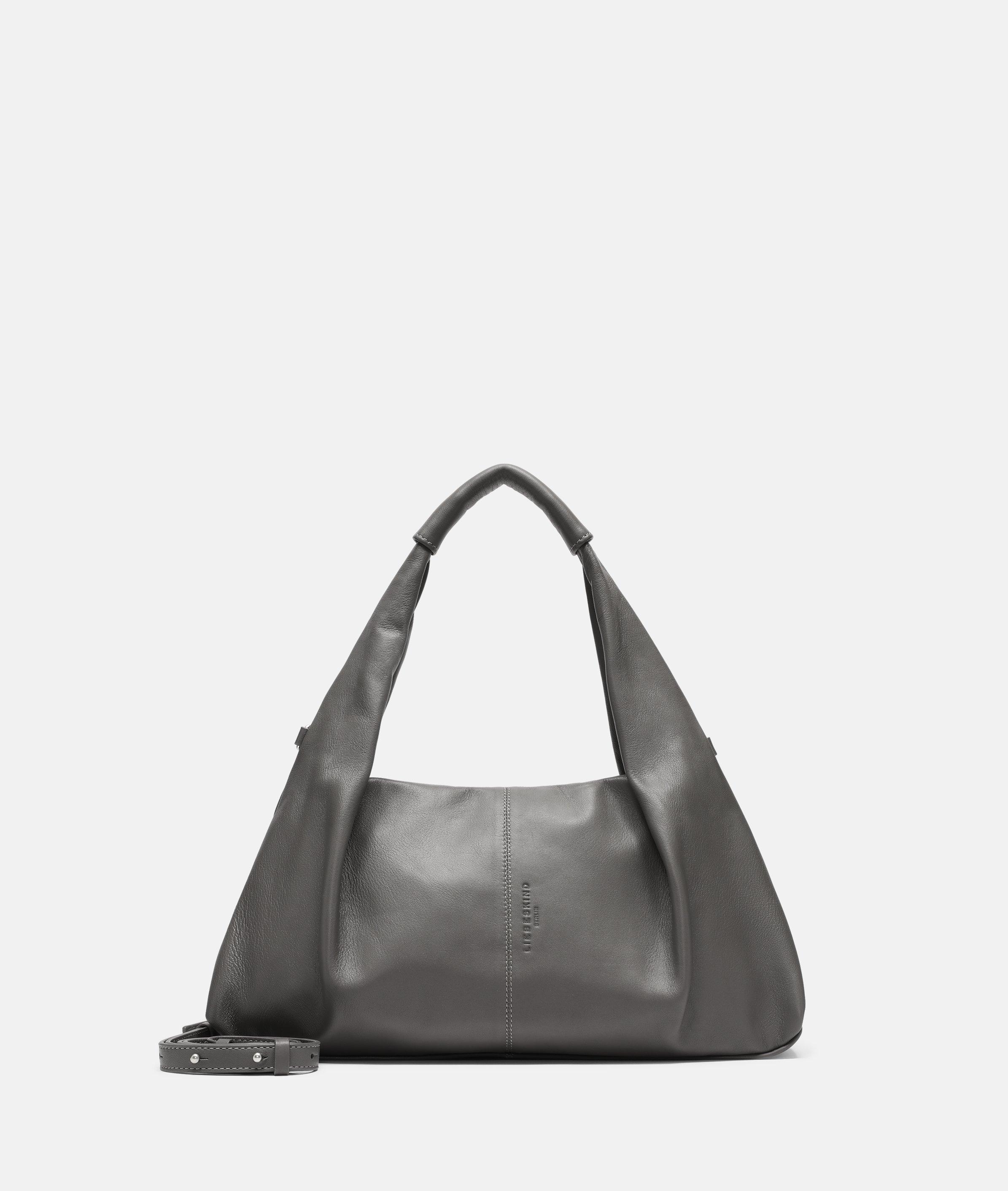 Liebeskind Berlin - Tasche aus Schafsleder -  grau