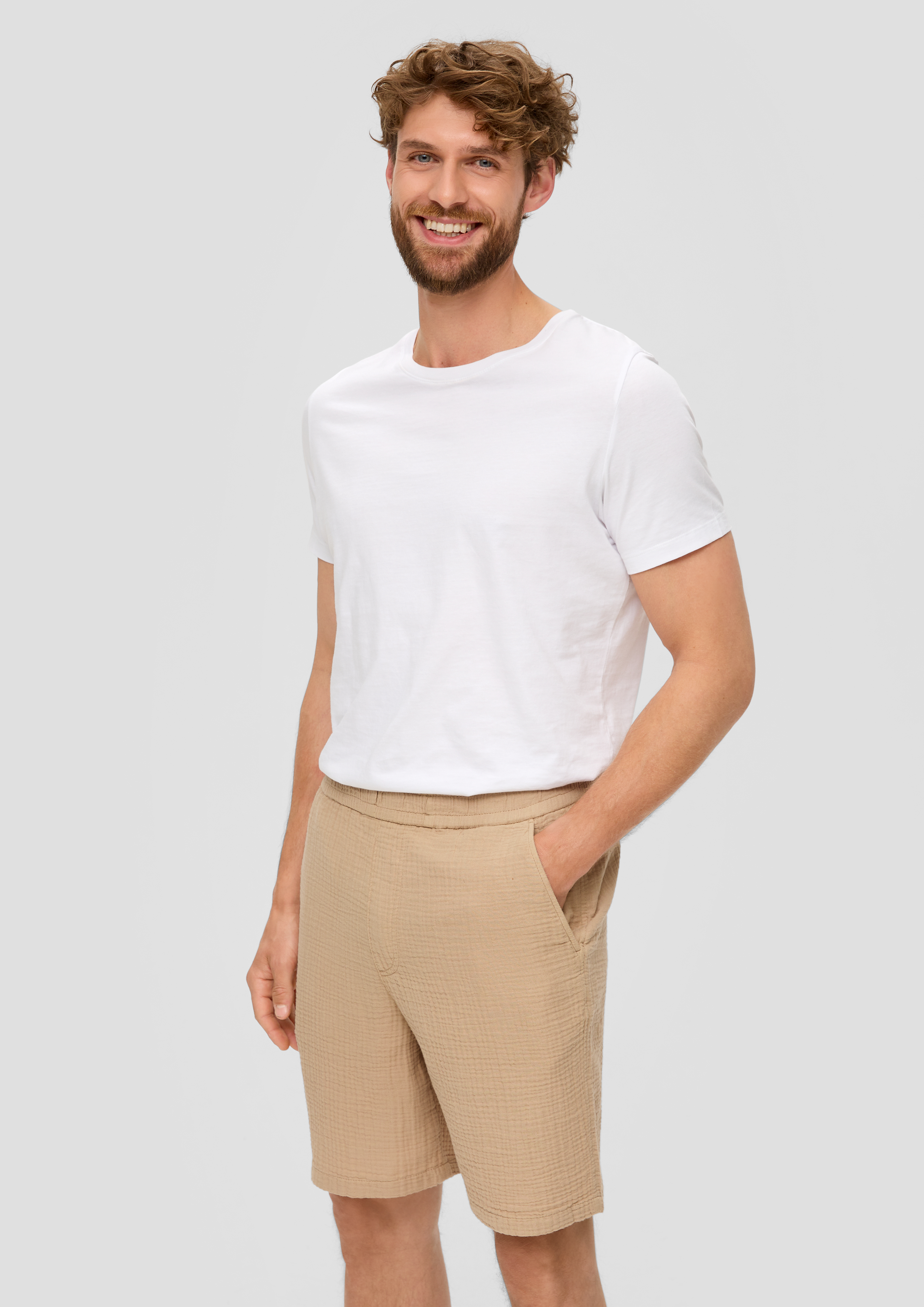 S.Oliver Shorts aus Baumwolle im Relaxed Fit