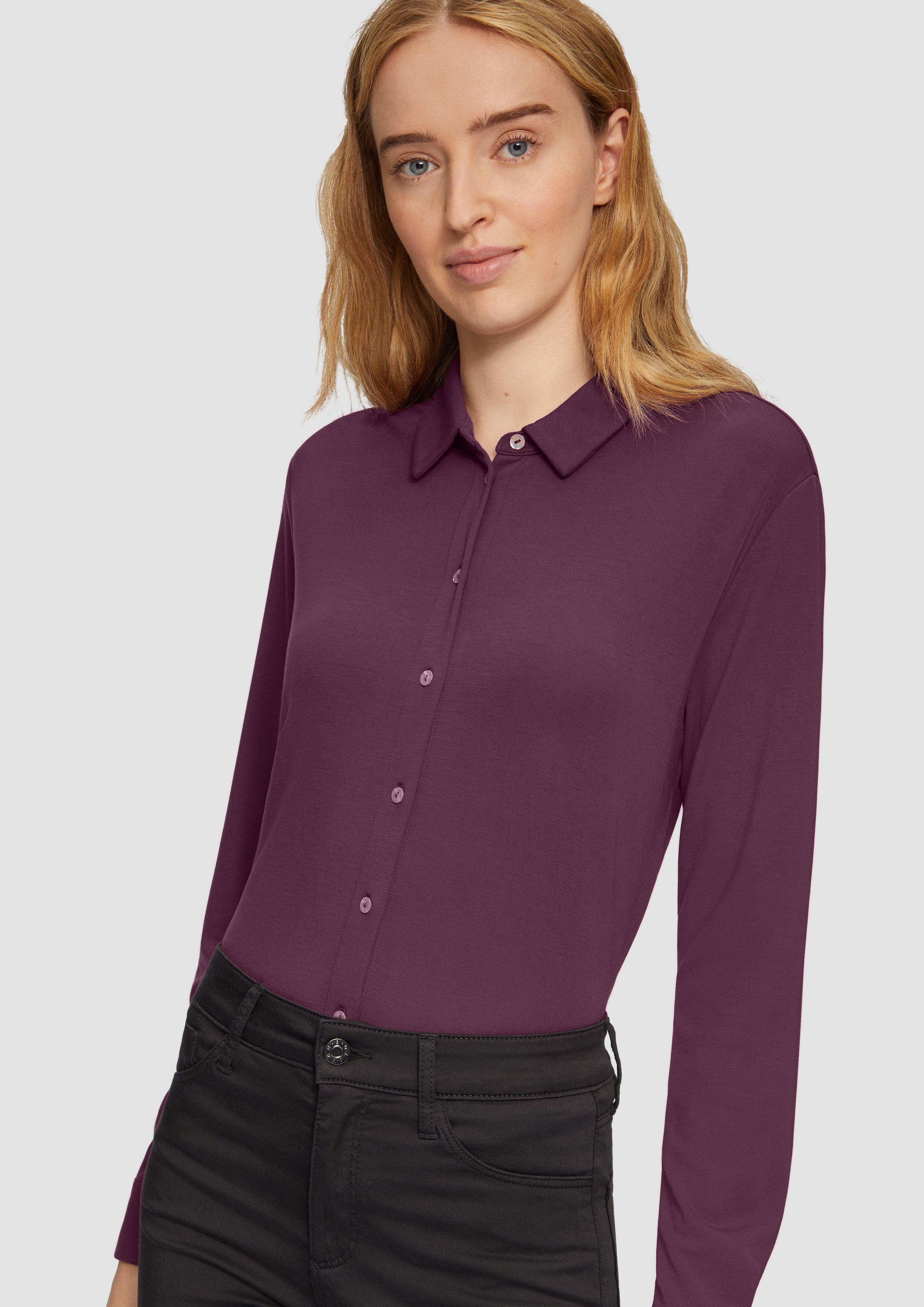 LACAUSA Oliver blouse ネイビー 2160570.4907_d1