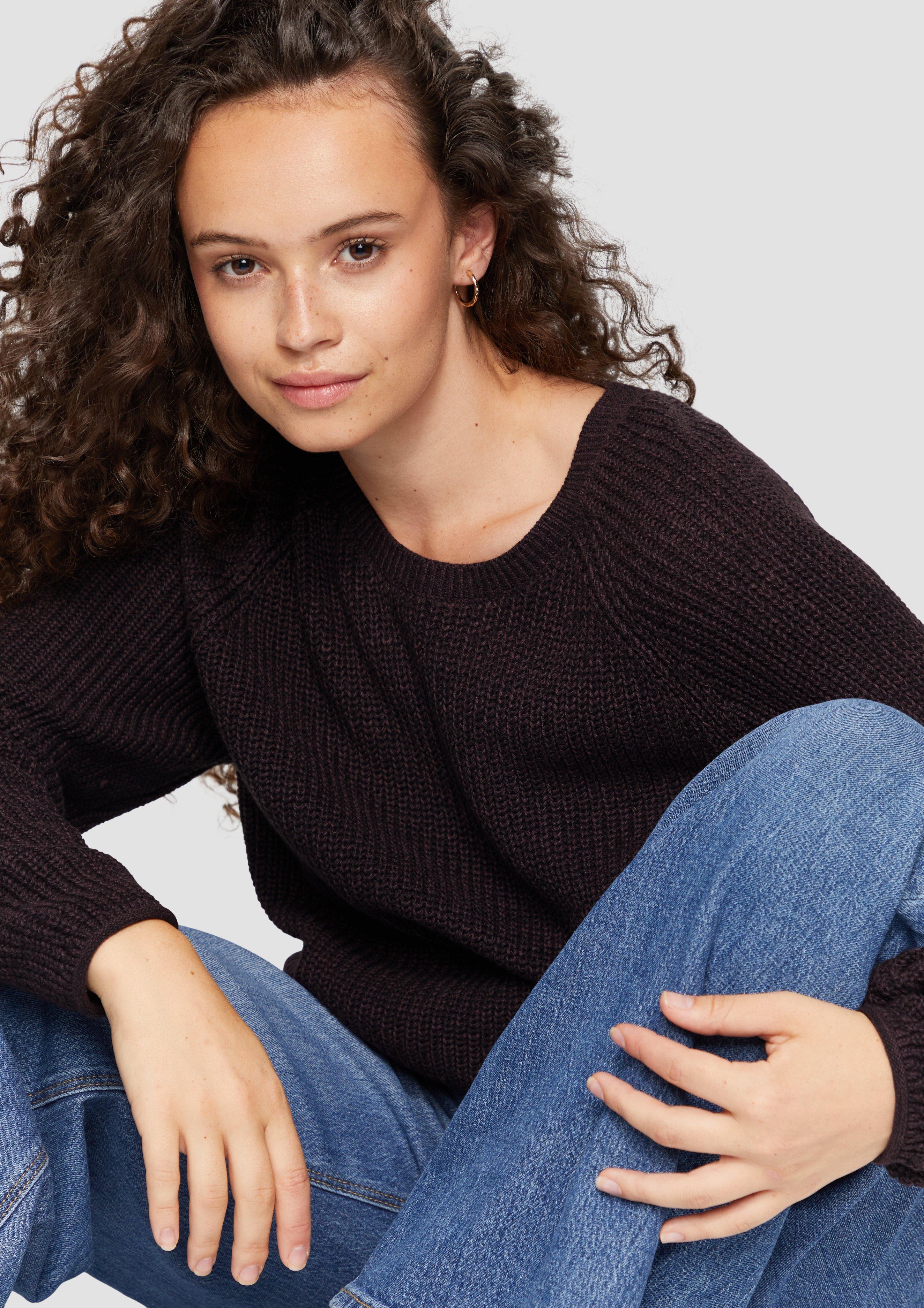 Pull en tricot in 49W0