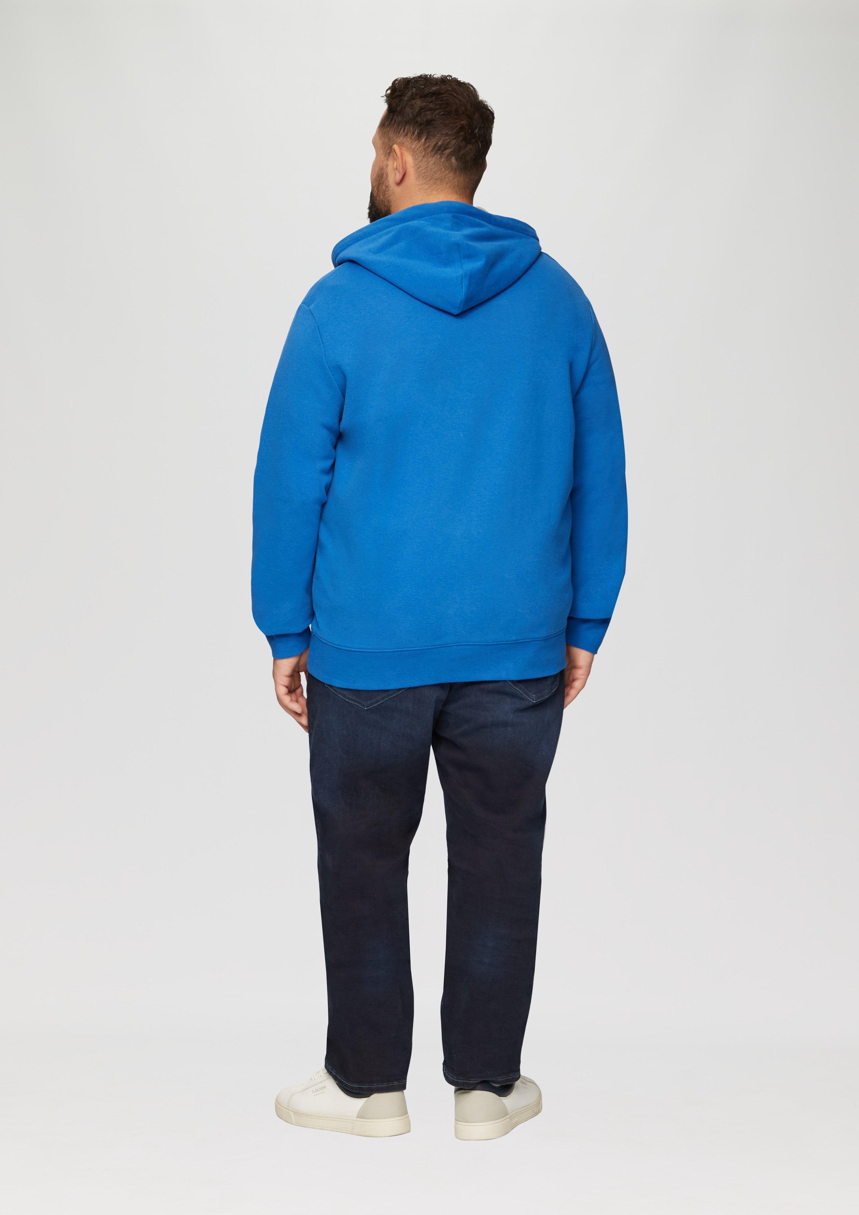 Sweatshirt jas in 5534 & 7211