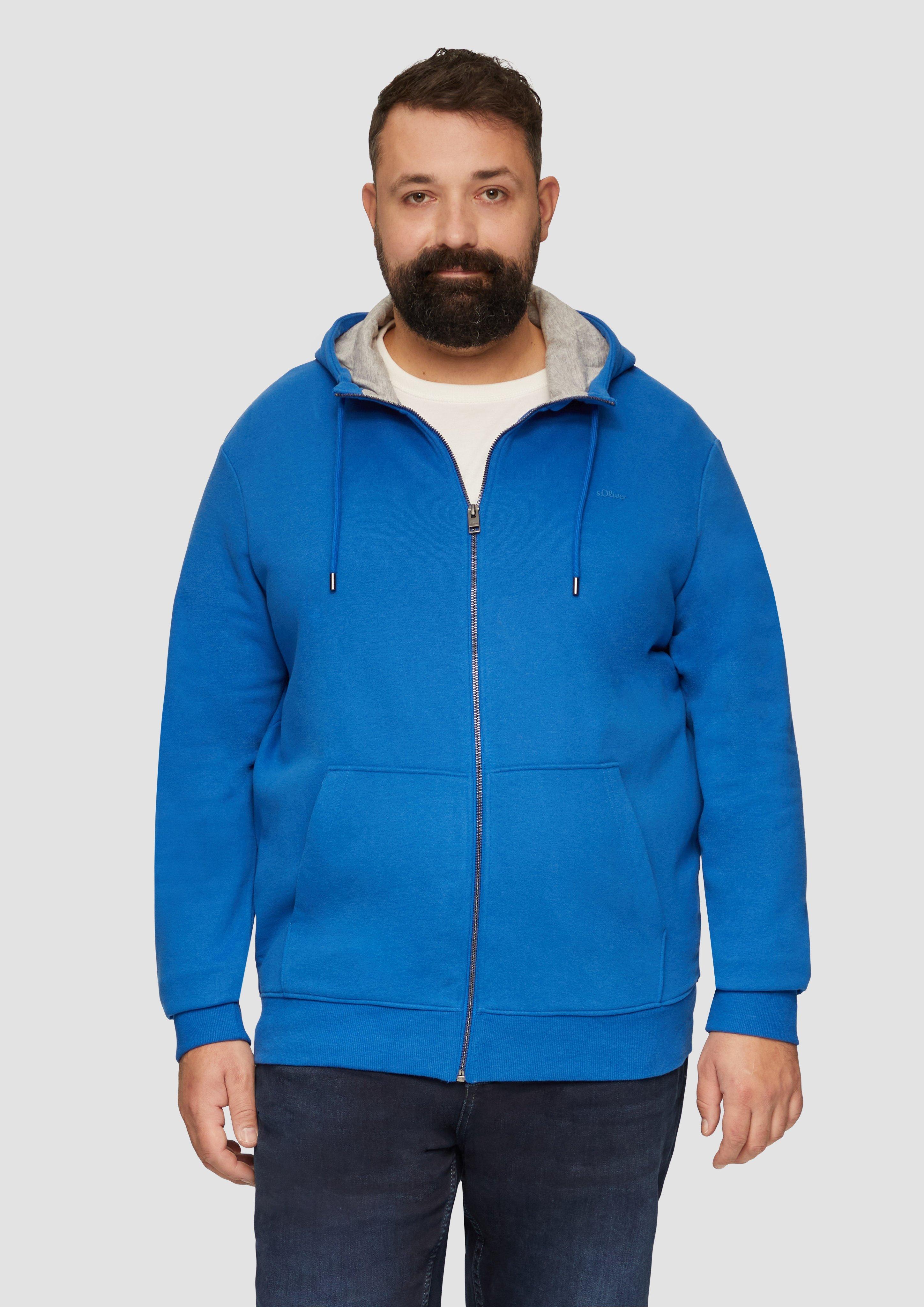 Sweatshirt jas in 5534 & 7211