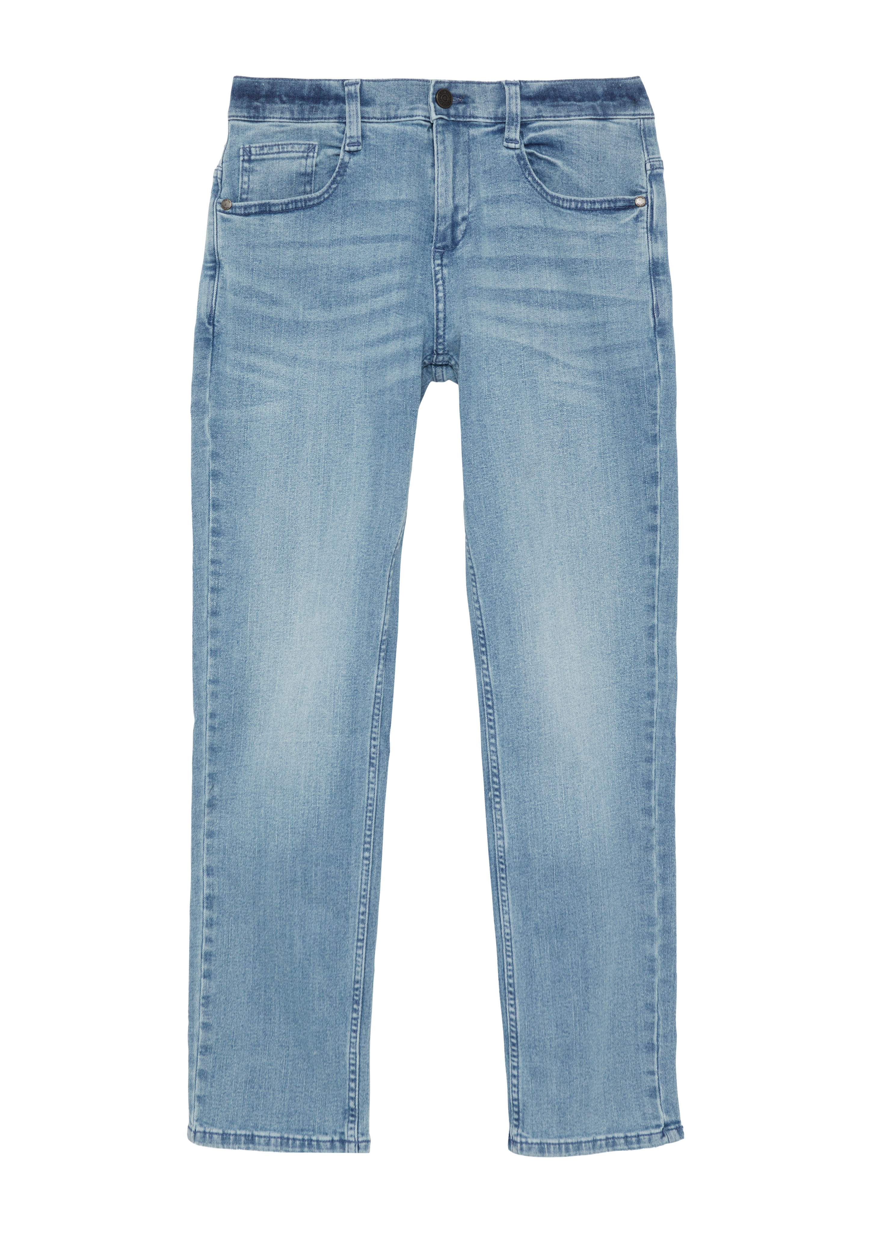 Thumbnail - s.Oliver - Jeans Pete / Regular Fit / Mid Rise / Straight Leg, Jungen, blau