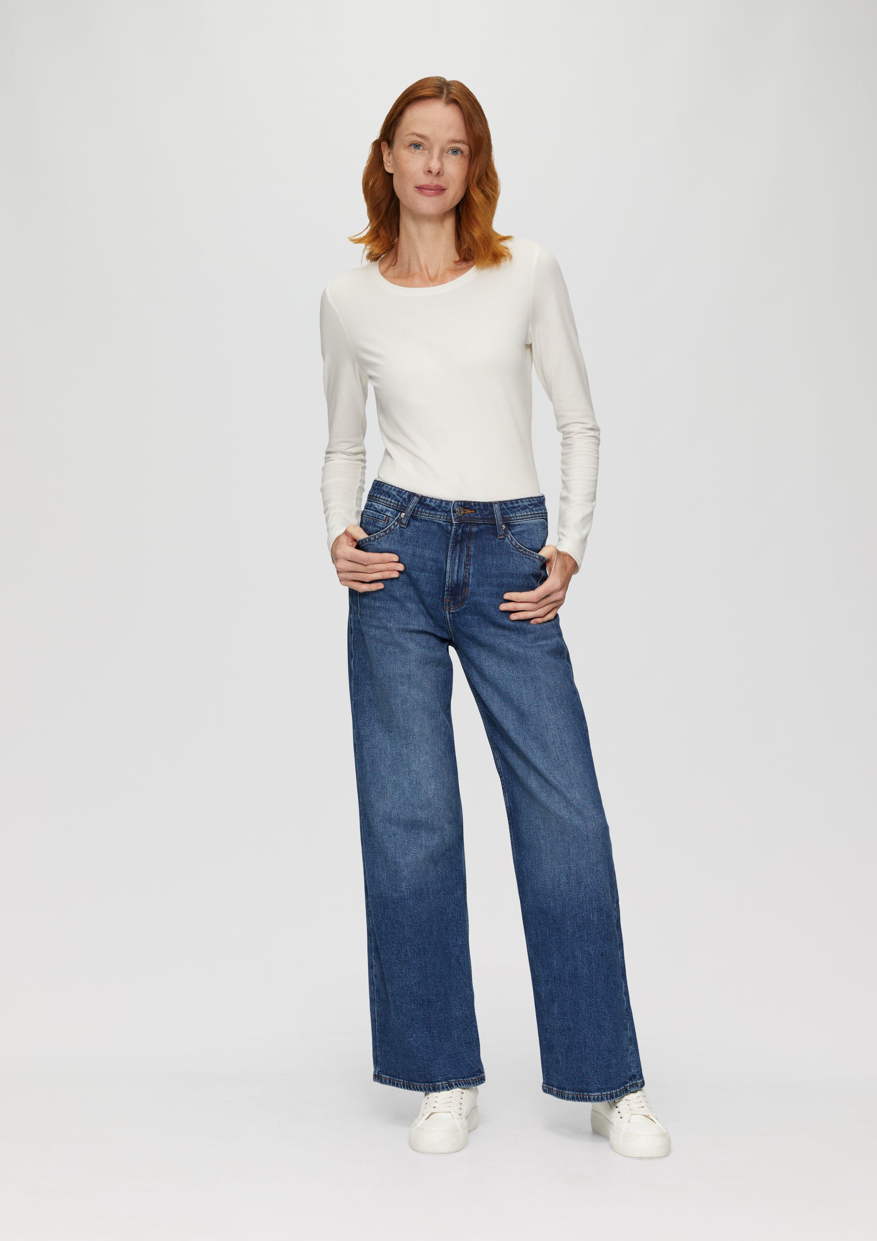 S.Oliver Jeans Suri / Regular Fit / Mid Rise / Wide Leg