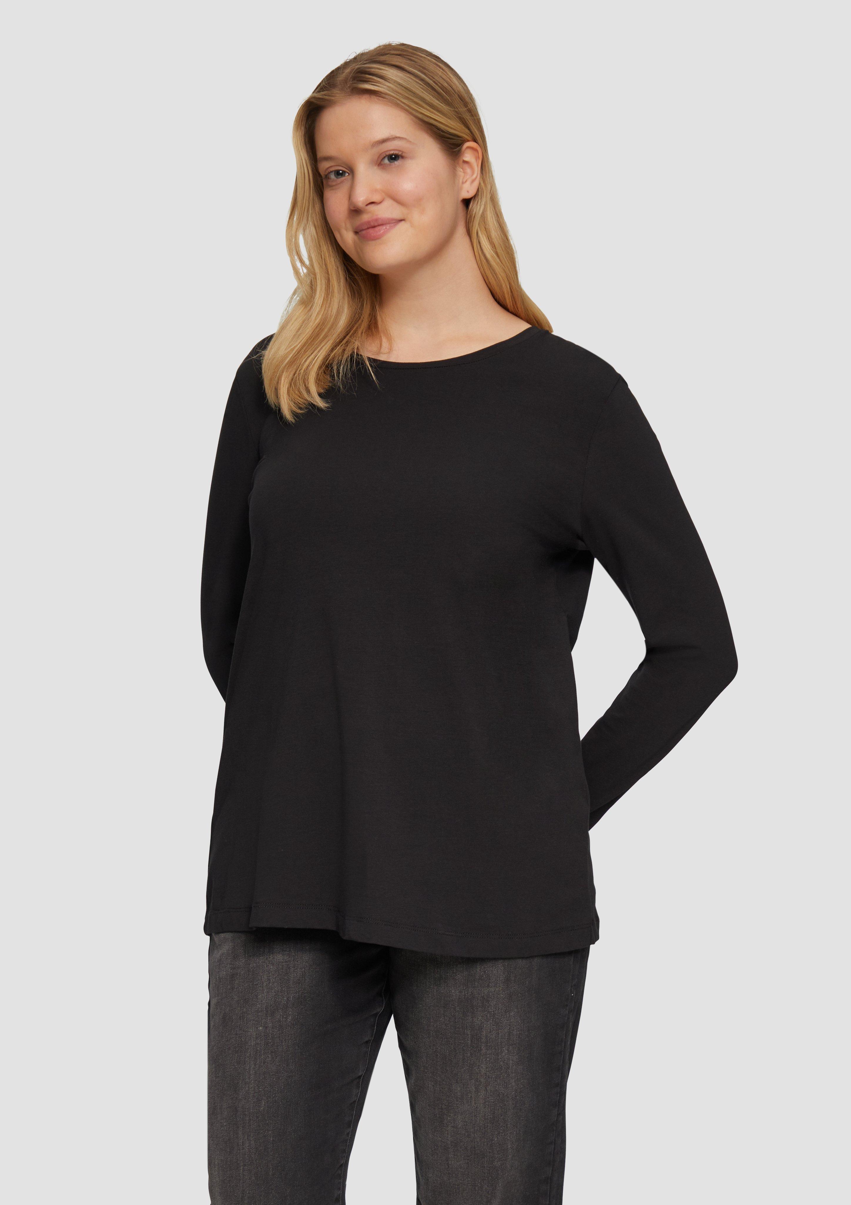 S.Oliver Longsleeve aus Baumwollstretch