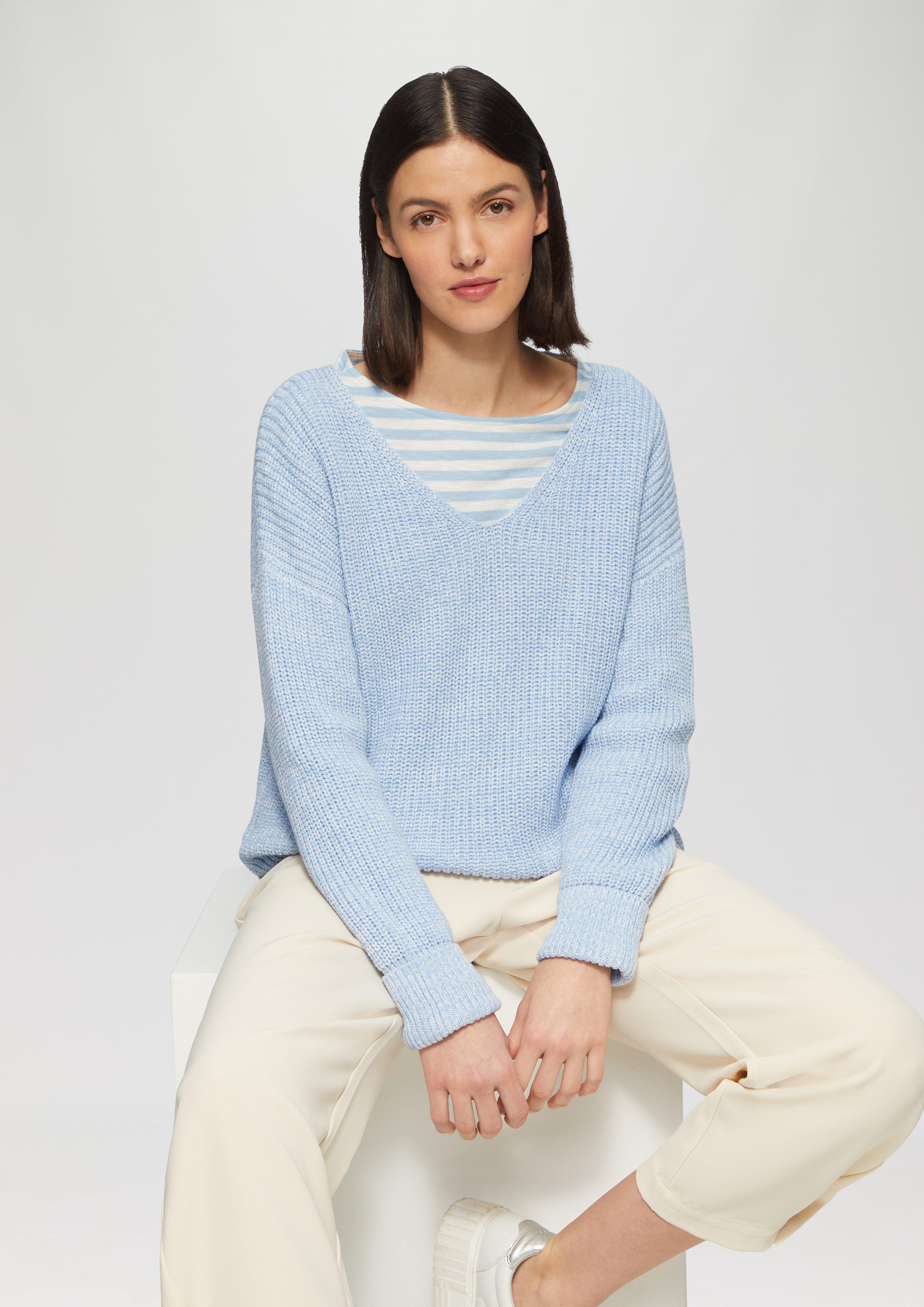 Strickpullover in 50X0, 81X0 & 65X0