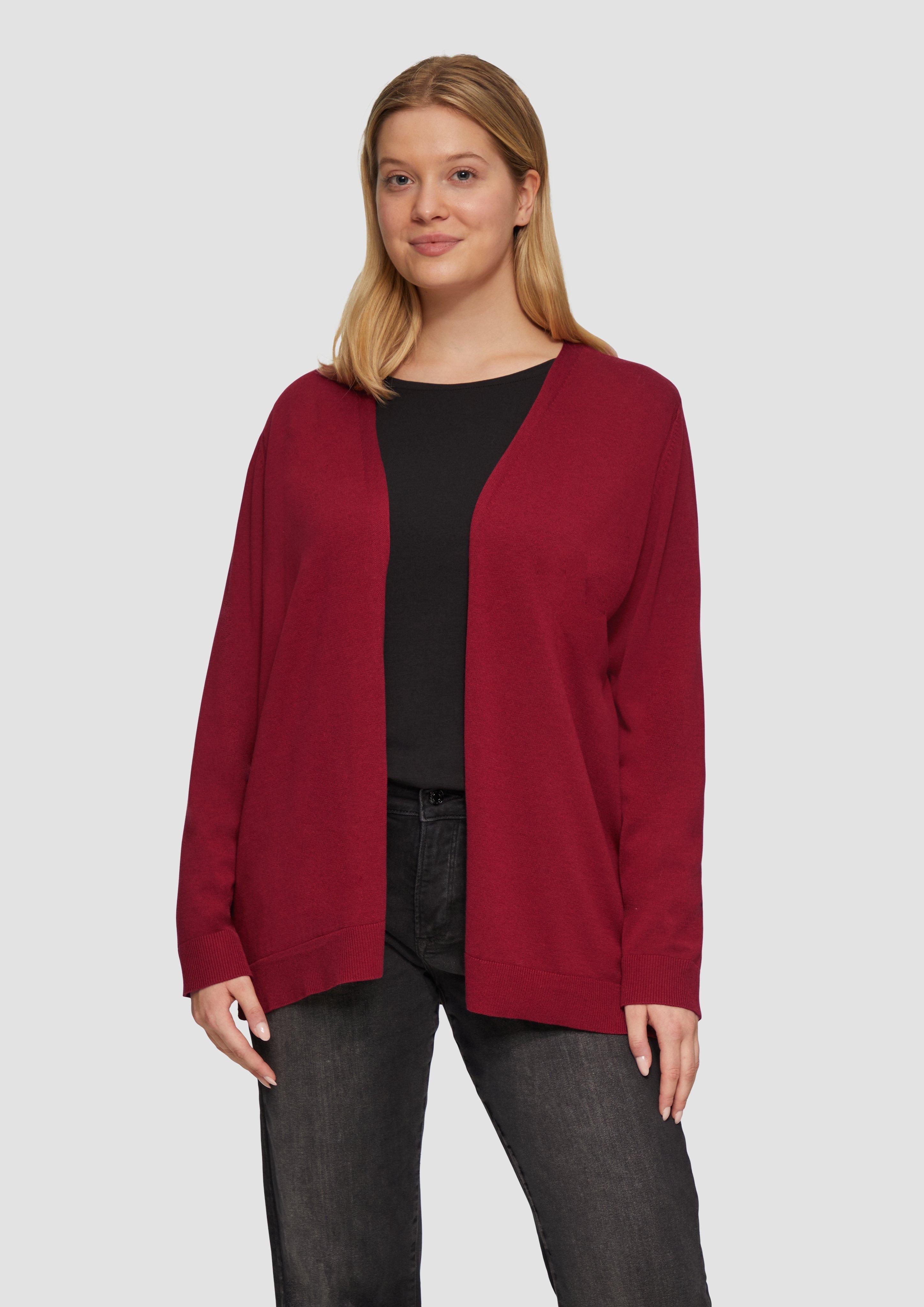 S.Oliver Cardigan aus Viskose-Baumwollmix