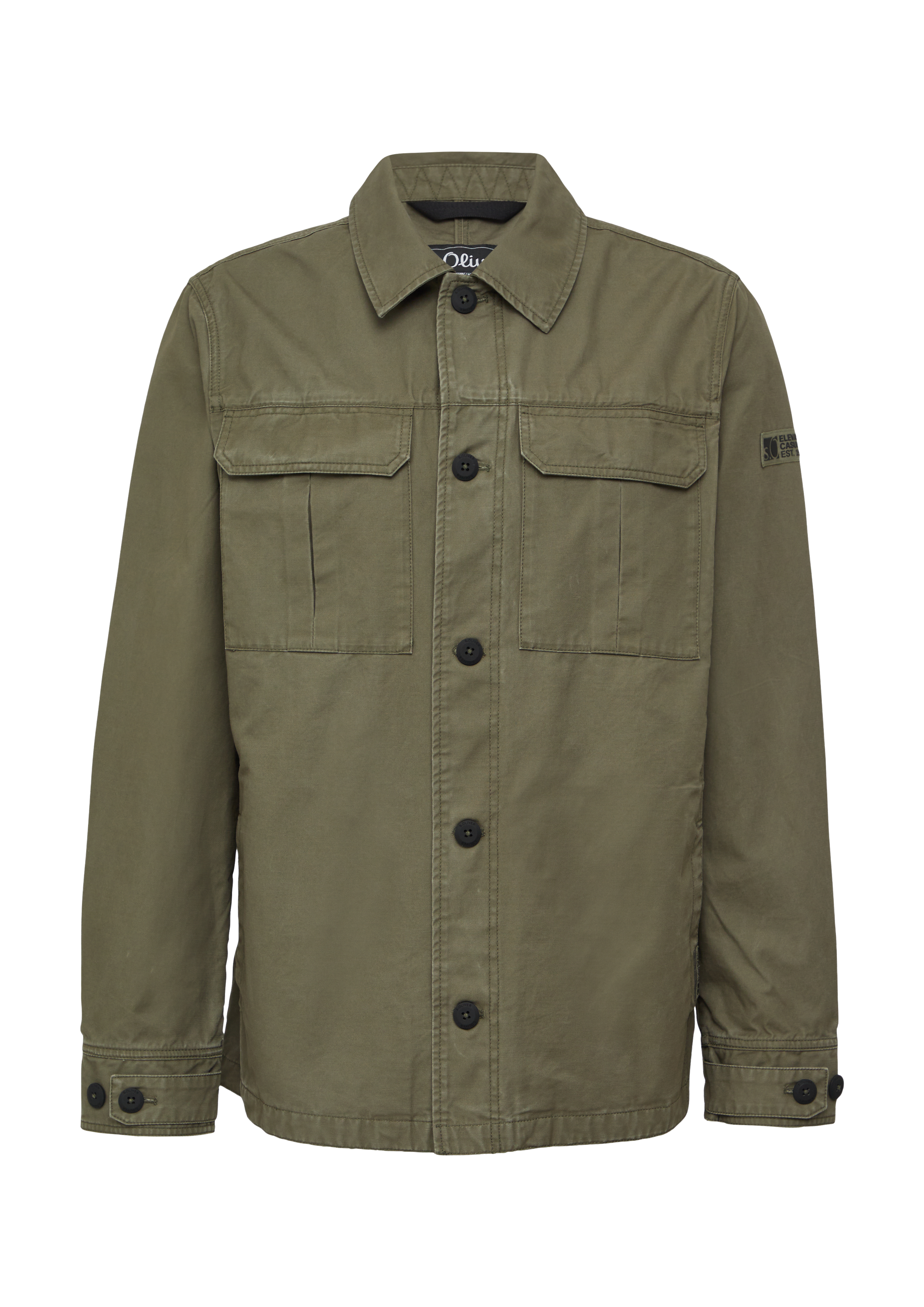 Leichte Jacke im Utility-Look aus Baumwolle