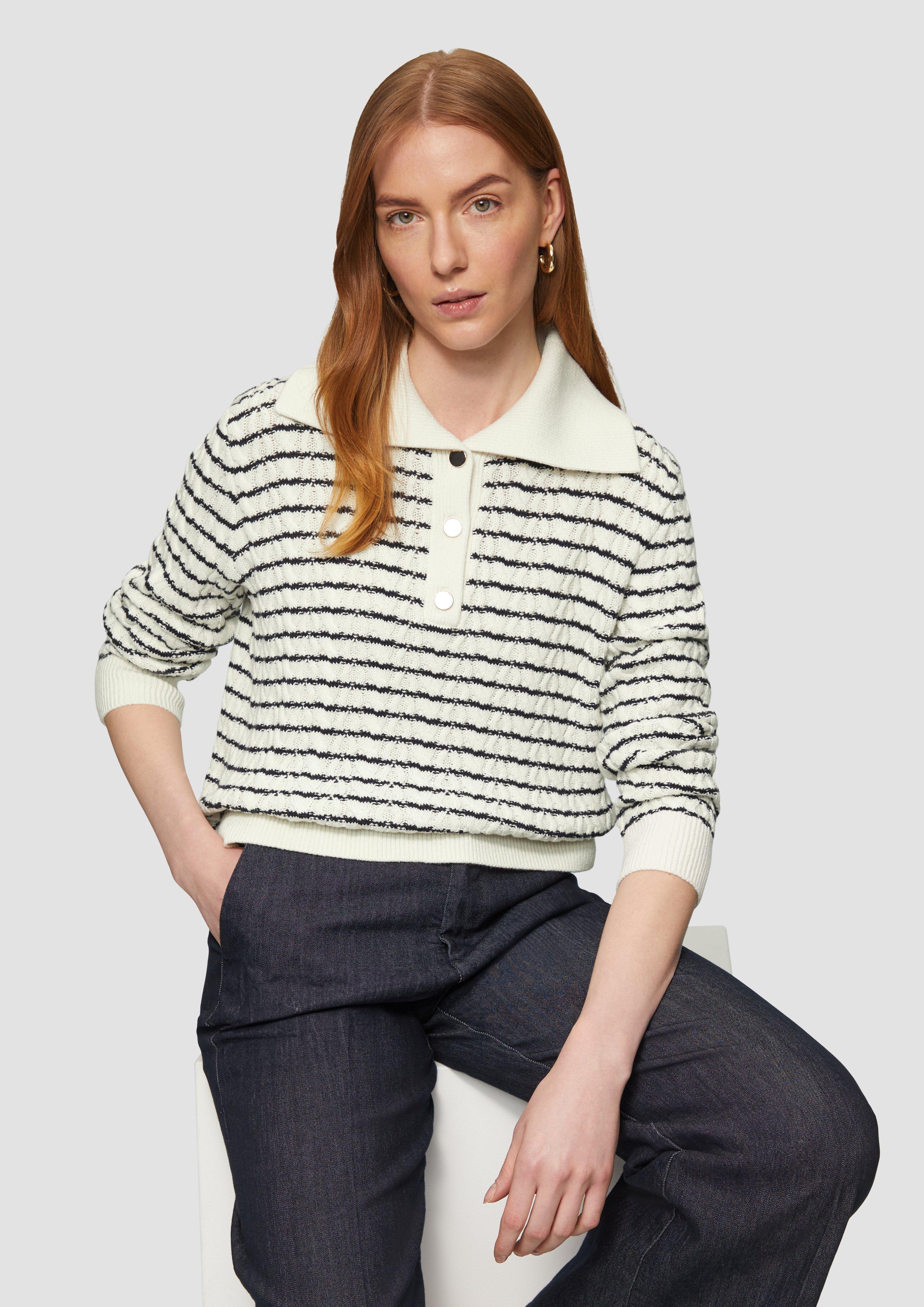 Gebreide trui in 02X3