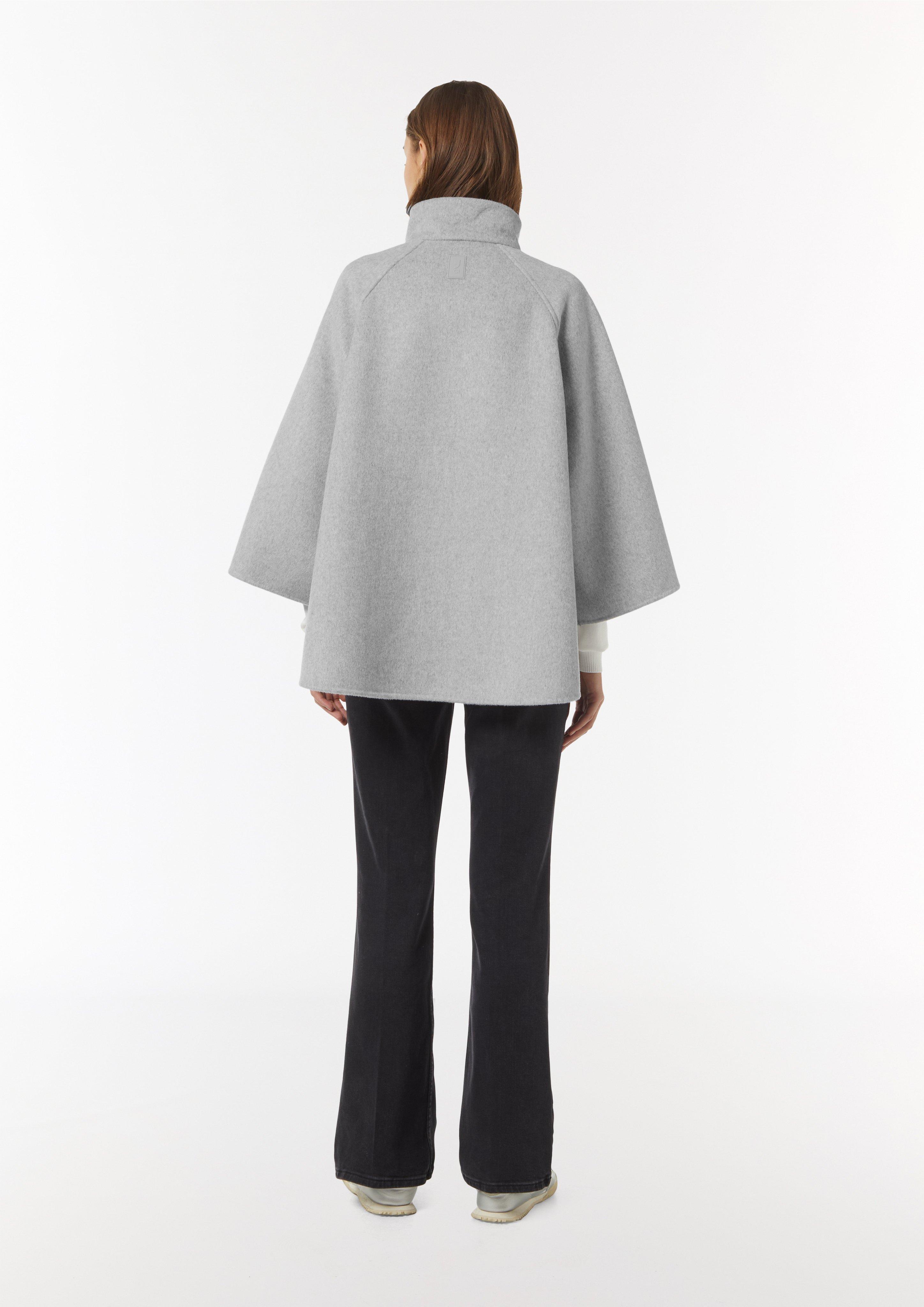 ジャケット the garment Grey wool-blend cape WOOL-BLEND CAPE - GREY | COS